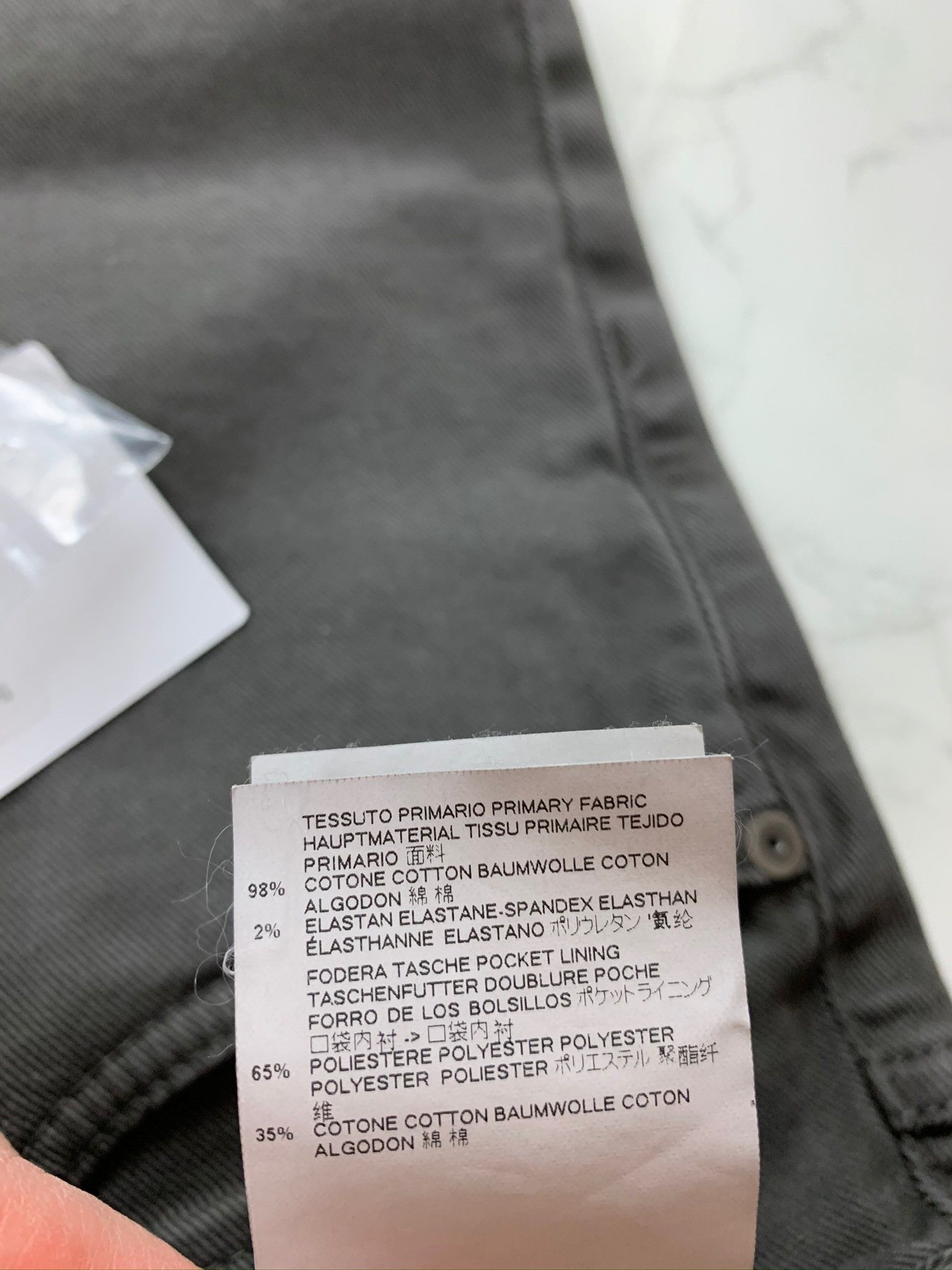 Maison Margiela Maison Margiela 5 Pocket Gray Jeans Size US 31 - 16 Thumbnail
