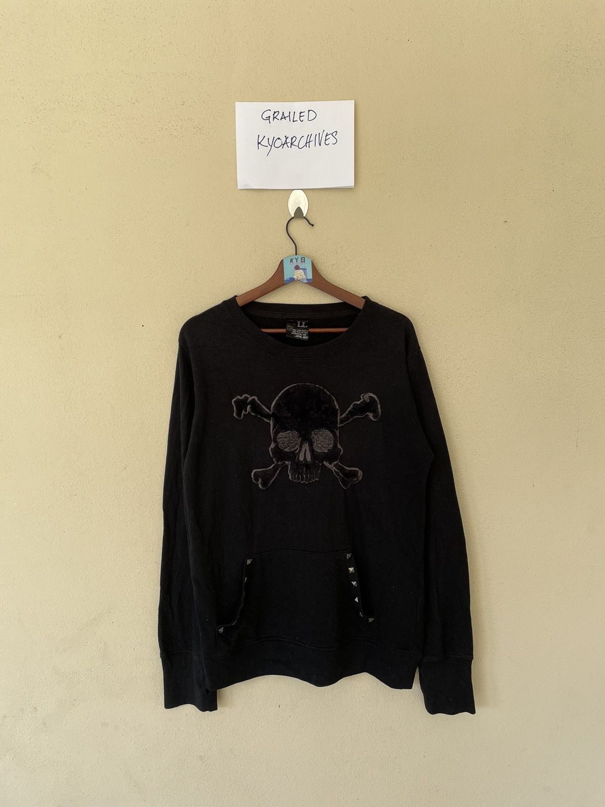 Japanese Brand × Seditionaries VINTAGE SKULL HOODIE Size US L / EU 52-54 / 3 - 1 Thumbnail