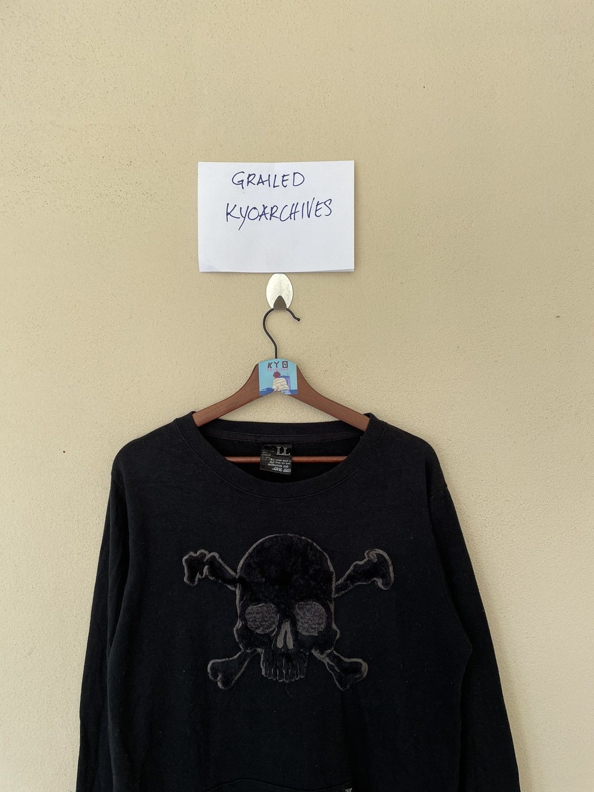 Japanese Brand × Seditionaries VINTAGE SKULL HOODIE Size US L / EU 52-54 / 3 - 3 Thumbnail