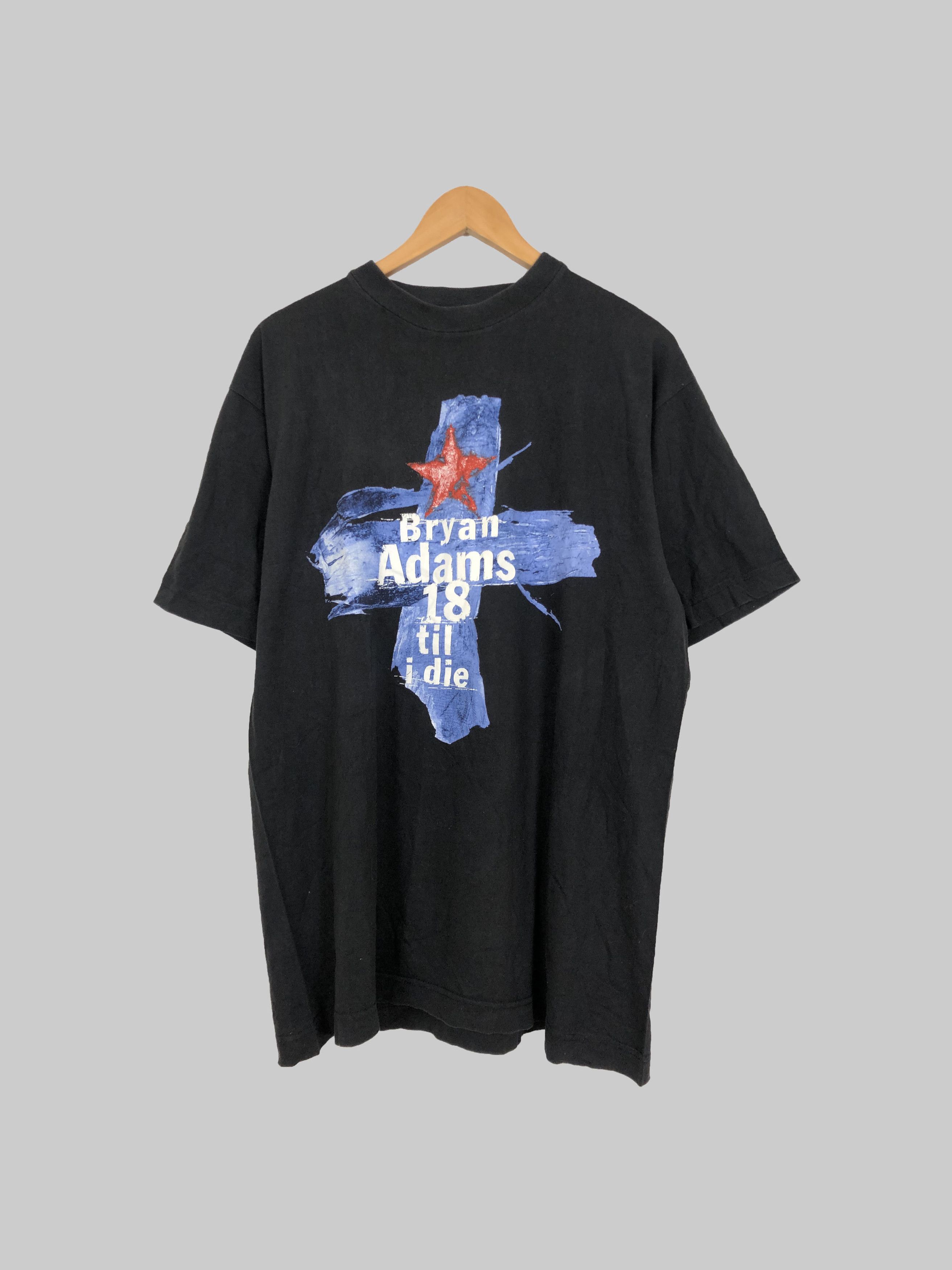 Band Tees Vintage 1996 Bryan Adams 18 til I Die (Phil Collins) Size US L / EU 52-54 / 3 - 1 Thumbnail