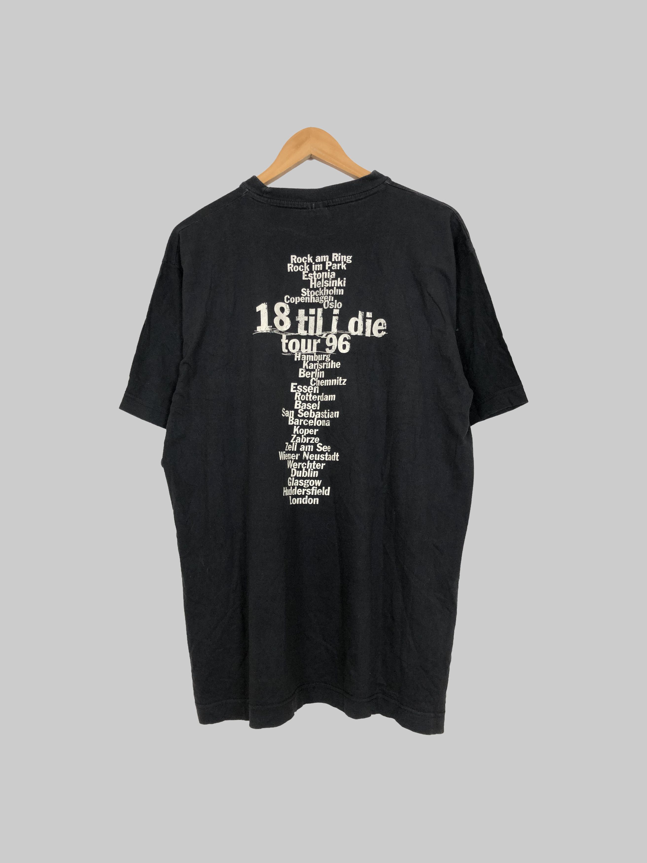 Band Tees Vintage 1996 Bryan Adams 18 til I Die (Phil Collins) Size US L / EU 52-54 / 3 - 2 Thumbnail