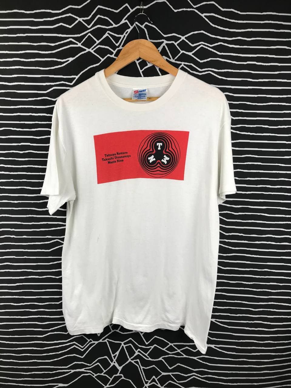 Band Tees Vtg 90s TM Network New Wave Synth Pop Japan Band Tee Size US L / EU 52-54 / 3 - 1 Thumbnail