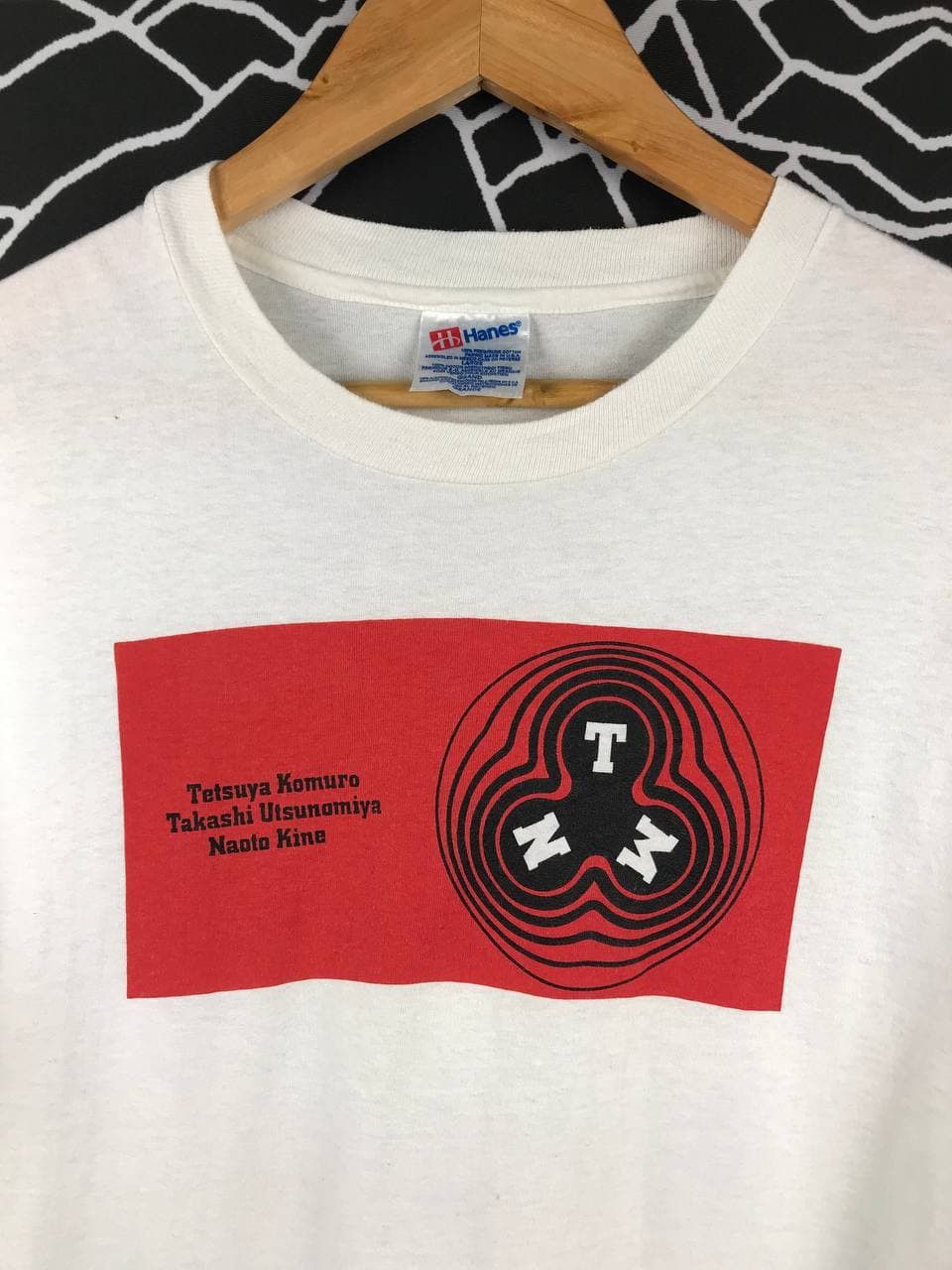 Band Tees Vtg 90s TM Network New Wave Synth Pop Japan Band Tee Size US L / EU 52-54 / 3 - 2 Thumbnail