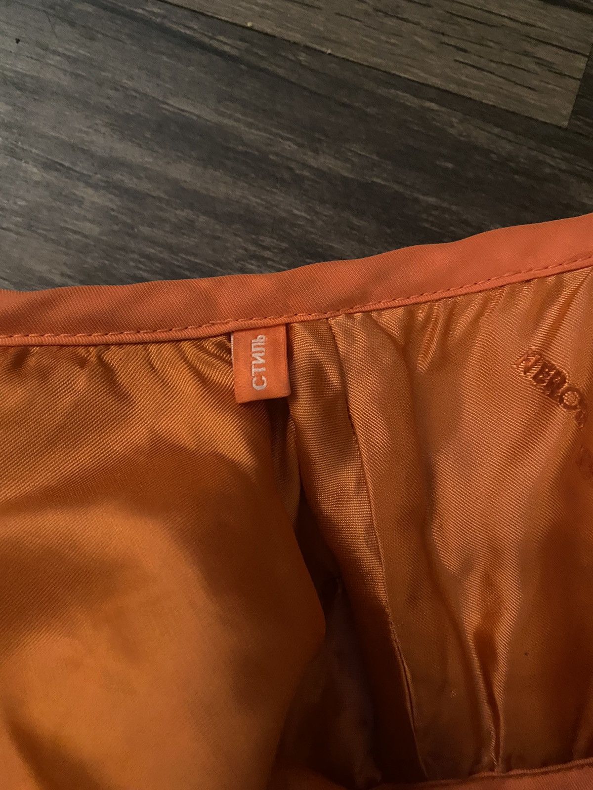 Heron Preston Heron Preston orange tweed utility vest Size L / US 10 / IT 46 - 5 Thumbnail