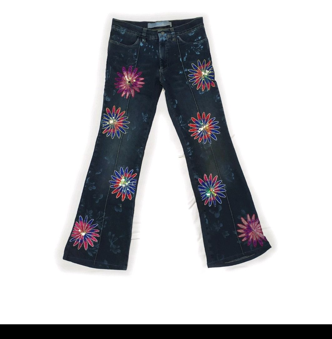 Versace beautiful pants.. versace made in Italy Size US 28 / EU 44 - 2 Thumbnail