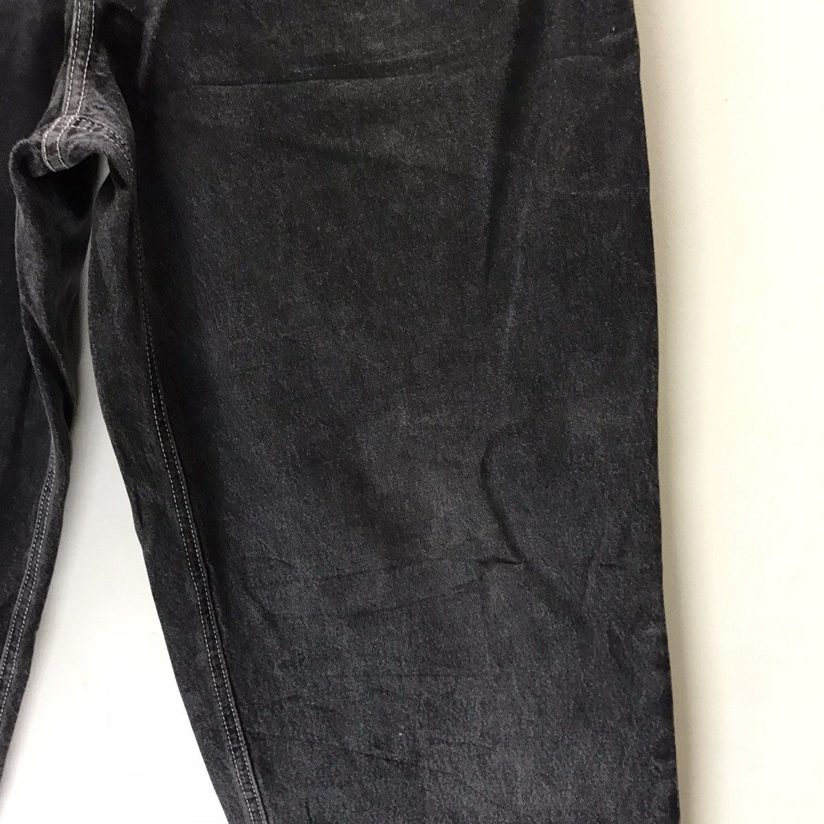 Pelle Pelle Pelle Pelle Marc Buchanan Black Denim Baggy Jeans Size US 33 - 7 Thumbnail