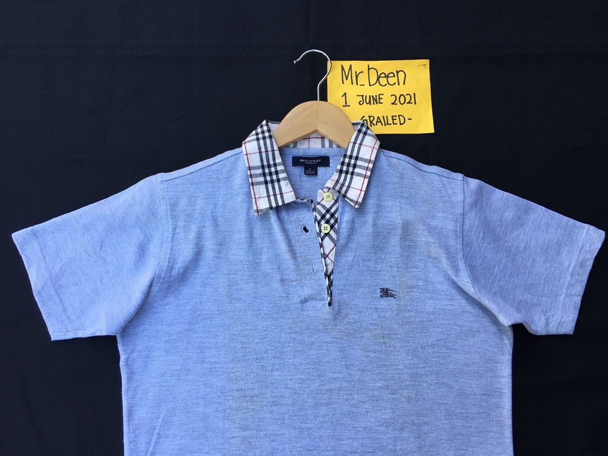 Burberry Vintage Burberry Checkered Polo Shirt Size US S / EU 44-46 / 1 - 1 Thumbnail