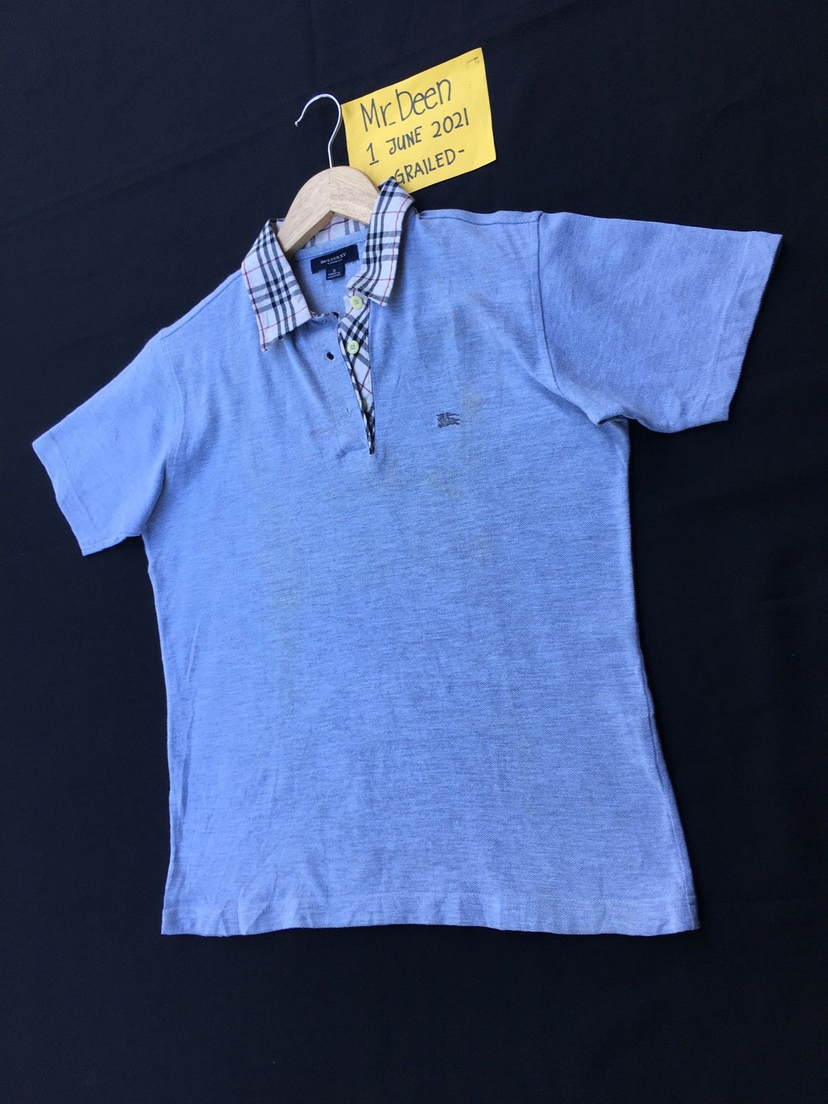 Burberry Vintage Burberry Checkered Polo Shirt Size US S / EU 44-46 / 1 - 4 Thumbnail