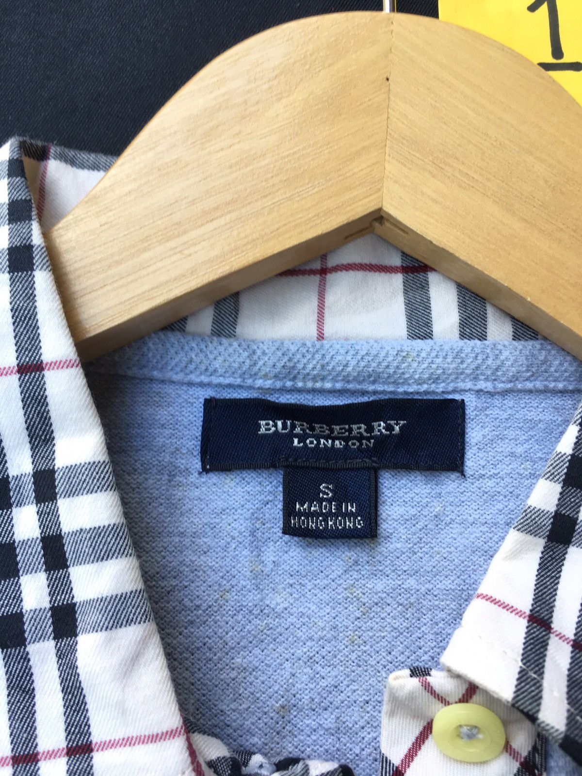 Burberry Vintage Burberry Checkered Polo Shirt Size US S / EU 44-46 / 1 - 6 Thumbnail