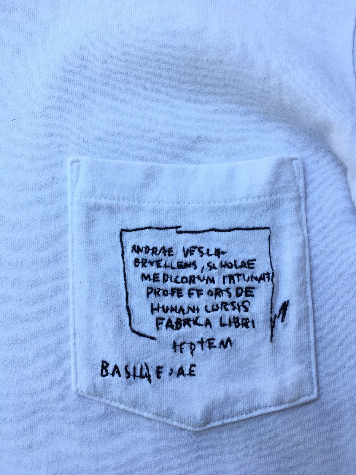 Japanese Brand Rare SPRZNY x Jean Michel Basquait Skeletons Ilustration Tee Size US M / EU 48-50 / 2 - 6 Thumbnail