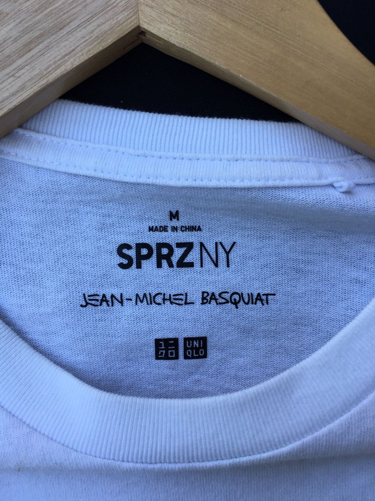 Japanese Brand Rare SPRZNY x Jean Michel Basquait Skeletons Ilustration Tee Size US M / EU 48-50 / 2 - 8 Thumbnail