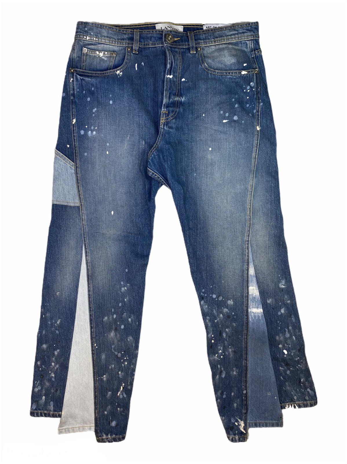 Lanvin Gallery Department x Lanvin Painter Flare Denim Jeans | Grailed