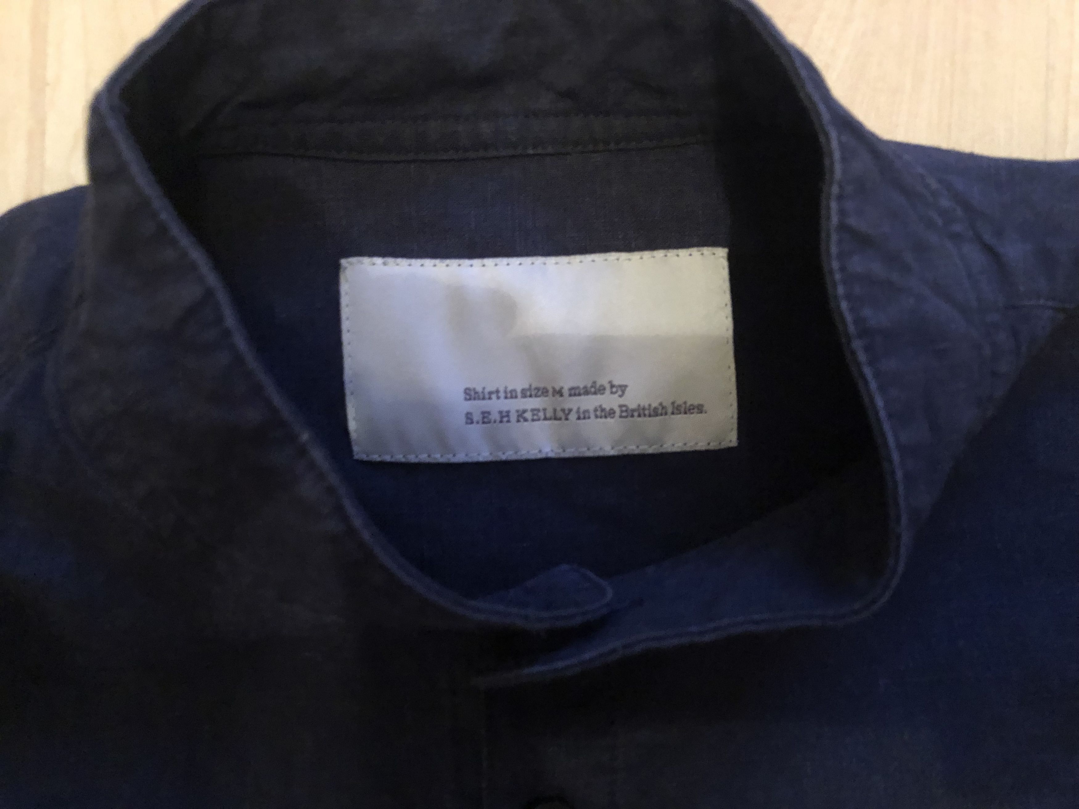 Seh Kelly S. E. H Kelly shirt, M, Linen, blue Size US M / EU 48-50 / 2 - 3 Preview