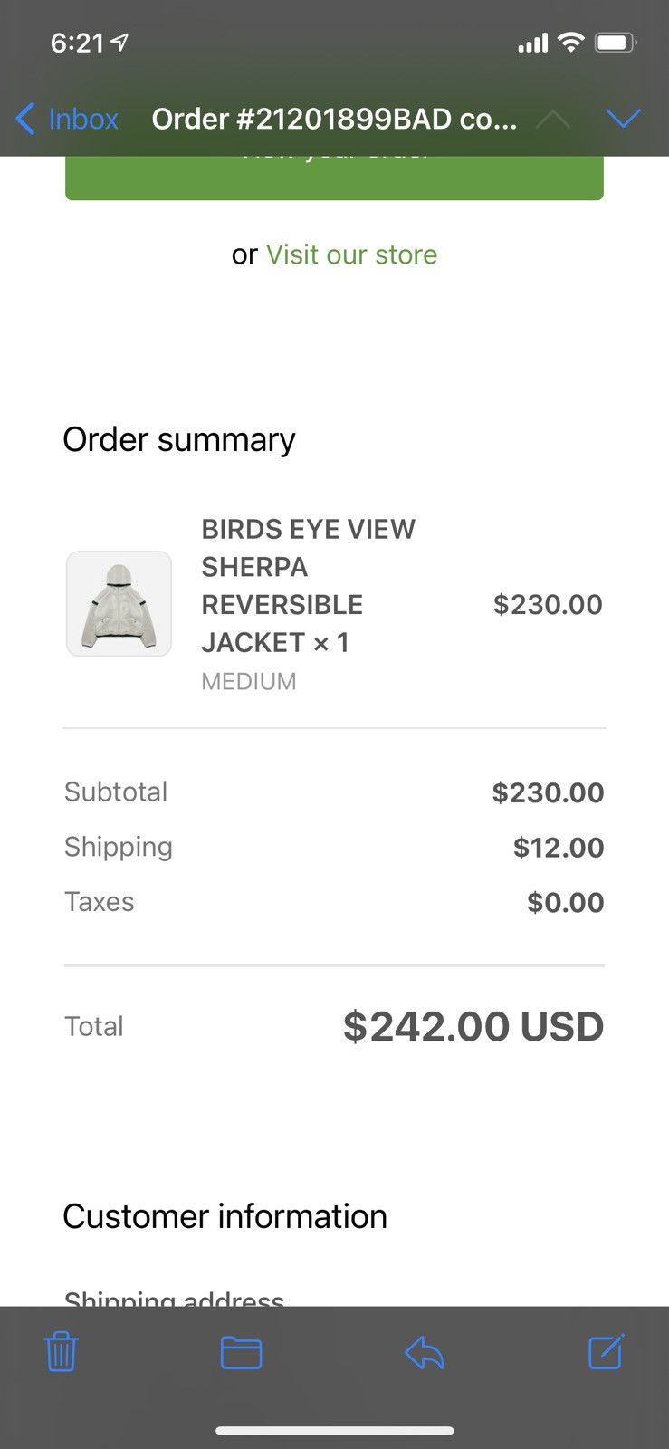 Bad Son × Japanese Brand Badson birds eye view zip up Size US M / EU 48-50 / 2 - 9 Thumbnail