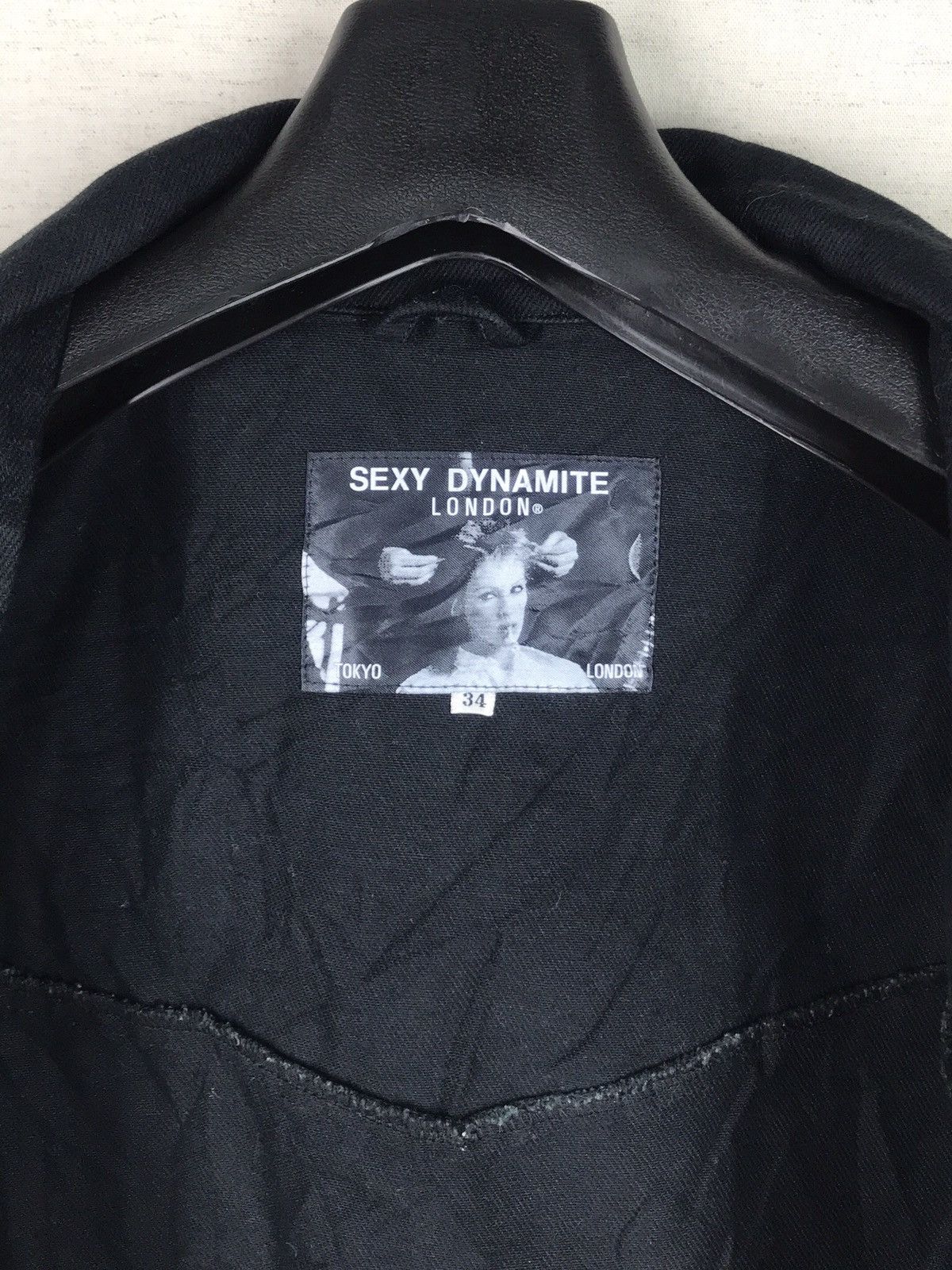 Japanese Brand Final Drop💥SEXY DYNAMITE ASYMETRIC ZIP DENIM VEST PUNK Size US XS / EU 42 / 0 - 9 Thumbnail