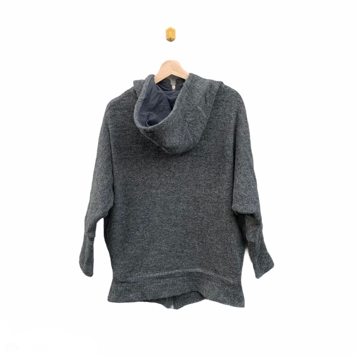 CABANE de ZUCCa × Designer × Issey Miyake BEST OFFER💥Vintage Zucca Hooded ZipUps Baggy Sweater Jacket Size US M / EU 48-50 / 2 - 2 Thumbnail