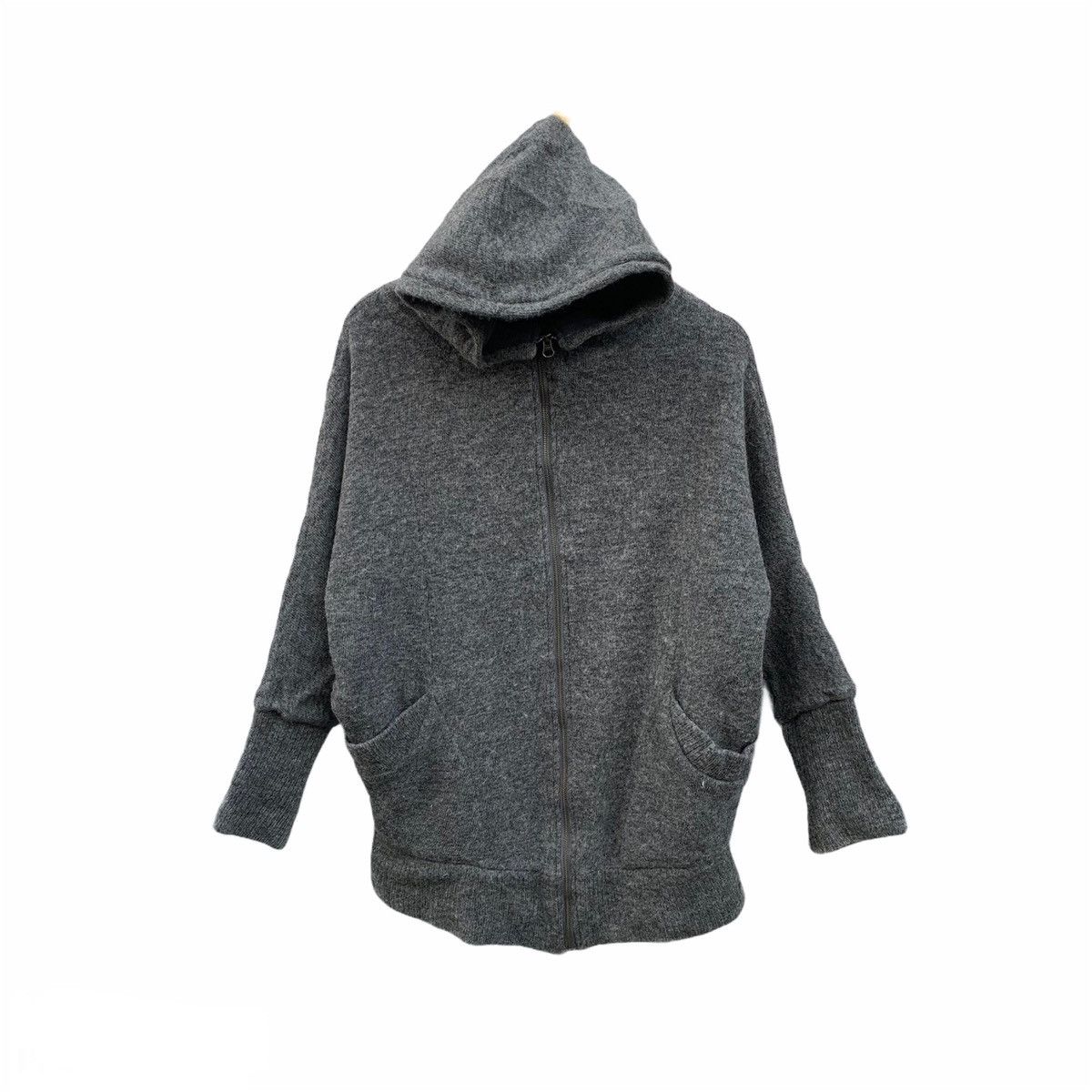 CABANE de ZUCCa × Designer × Issey Miyake BEST OFFER💥Vintage Zucca Hooded ZipUps Baggy Sweater Jacket Size US M / EU 48-50 / 2 - 1 Thumbnail