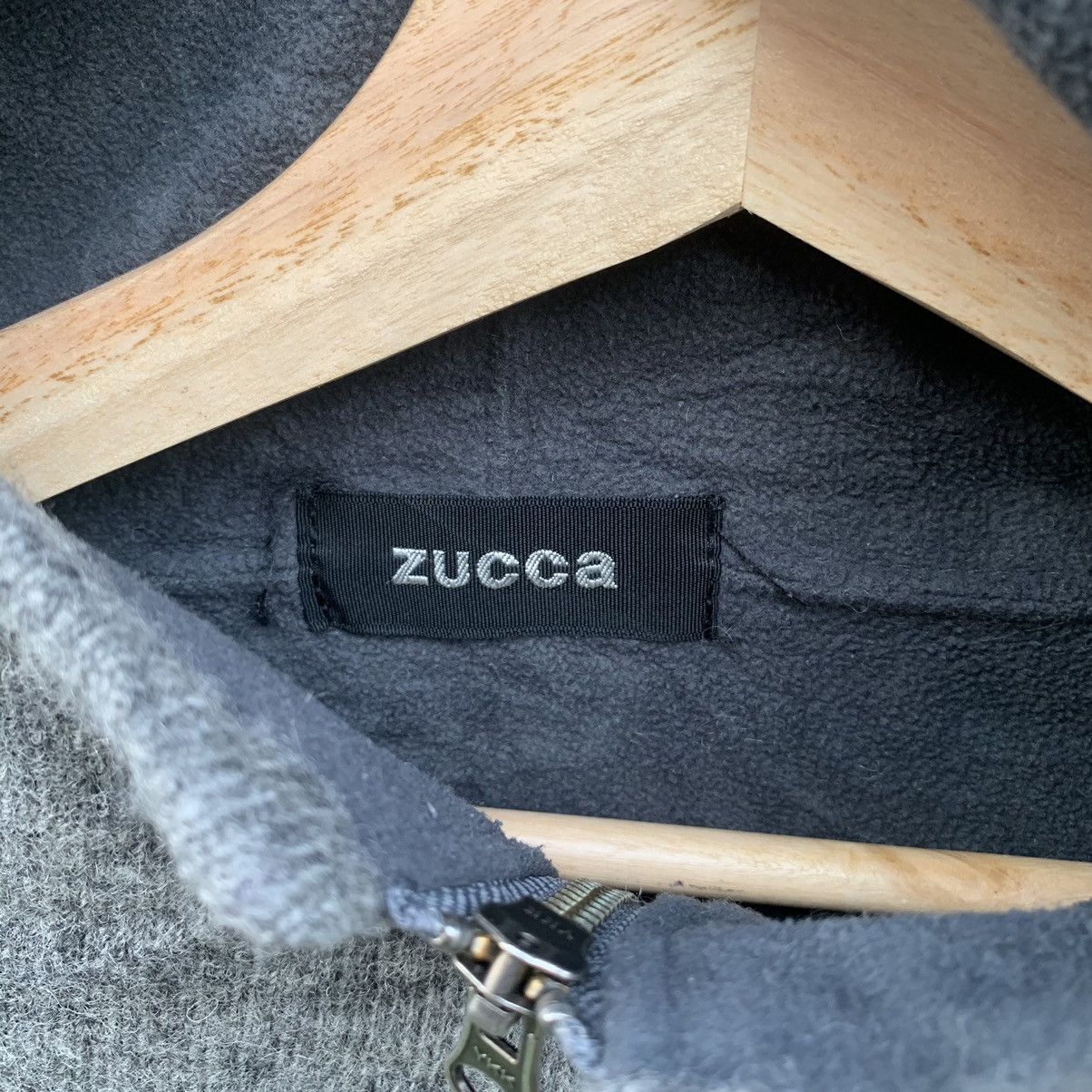 CABANE de ZUCCa × Designer × Issey Miyake BEST OFFER💥Vintage Zucca Hooded ZipUps Baggy Sweater Jacket Size US M / EU 48-50 / 2 - 6 Thumbnail