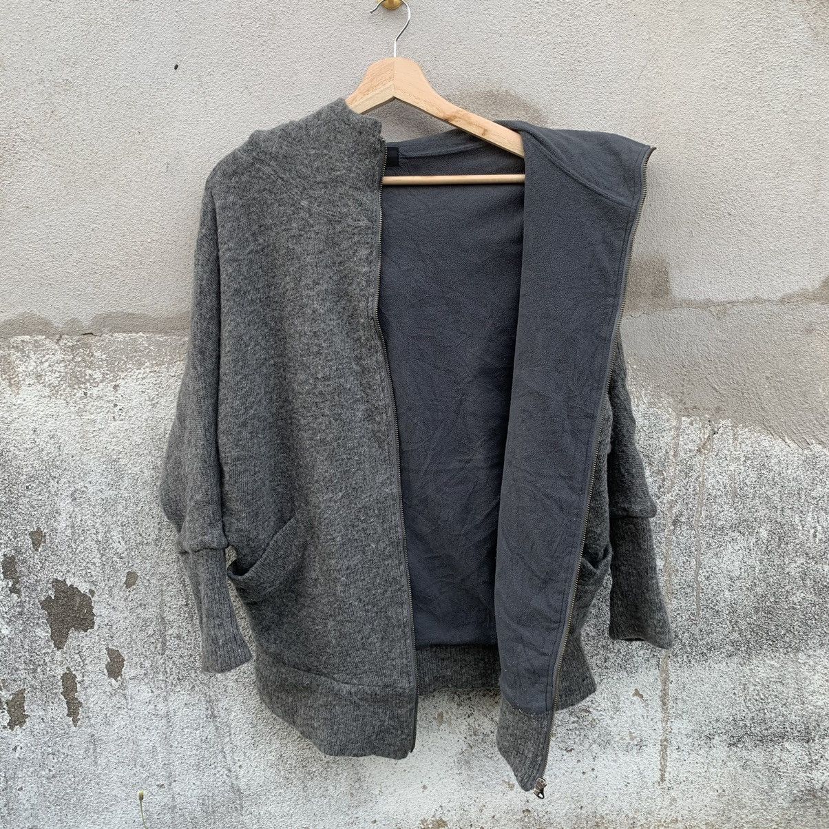 CABANE de ZUCCa × Designer × Issey Miyake BEST OFFER💥Vintage Zucca Hooded ZipUps Baggy Sweater Jacket Size US M / EU 48-50 / 2 - 5 Thumbnail
