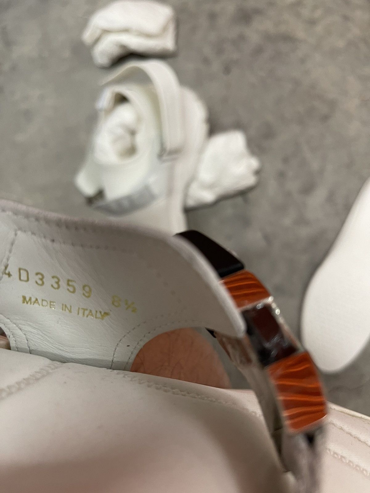Prada PRADA Neoprene Buckle Sneakers White Bianche Size US 8.5 / EU 41-42 - 21 Thumbnail