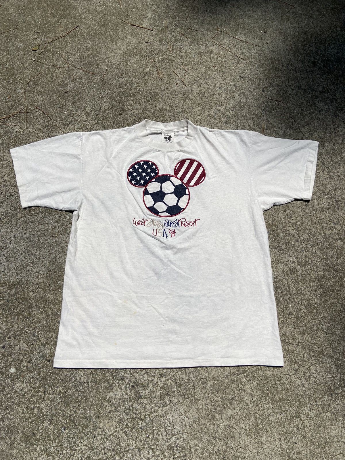 Disney × Vintage Vintage FIFA World Cup 1994 Disney Mickey Mouse T 