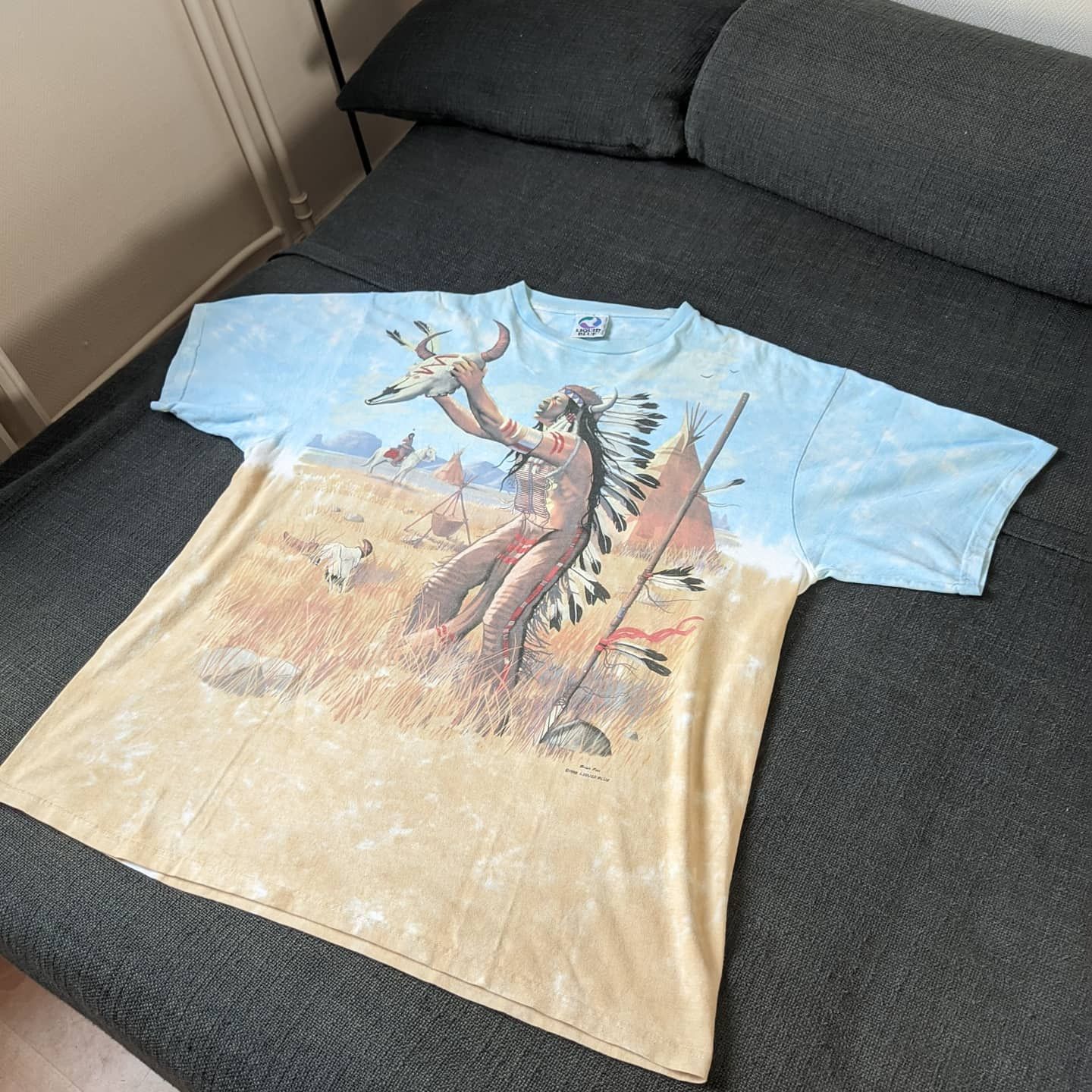 Liquid Blue × Vintage 1998 Native Americans Liquid blue All Over Print Size US XL / EU 56 / 4 - 4 Thumbnail