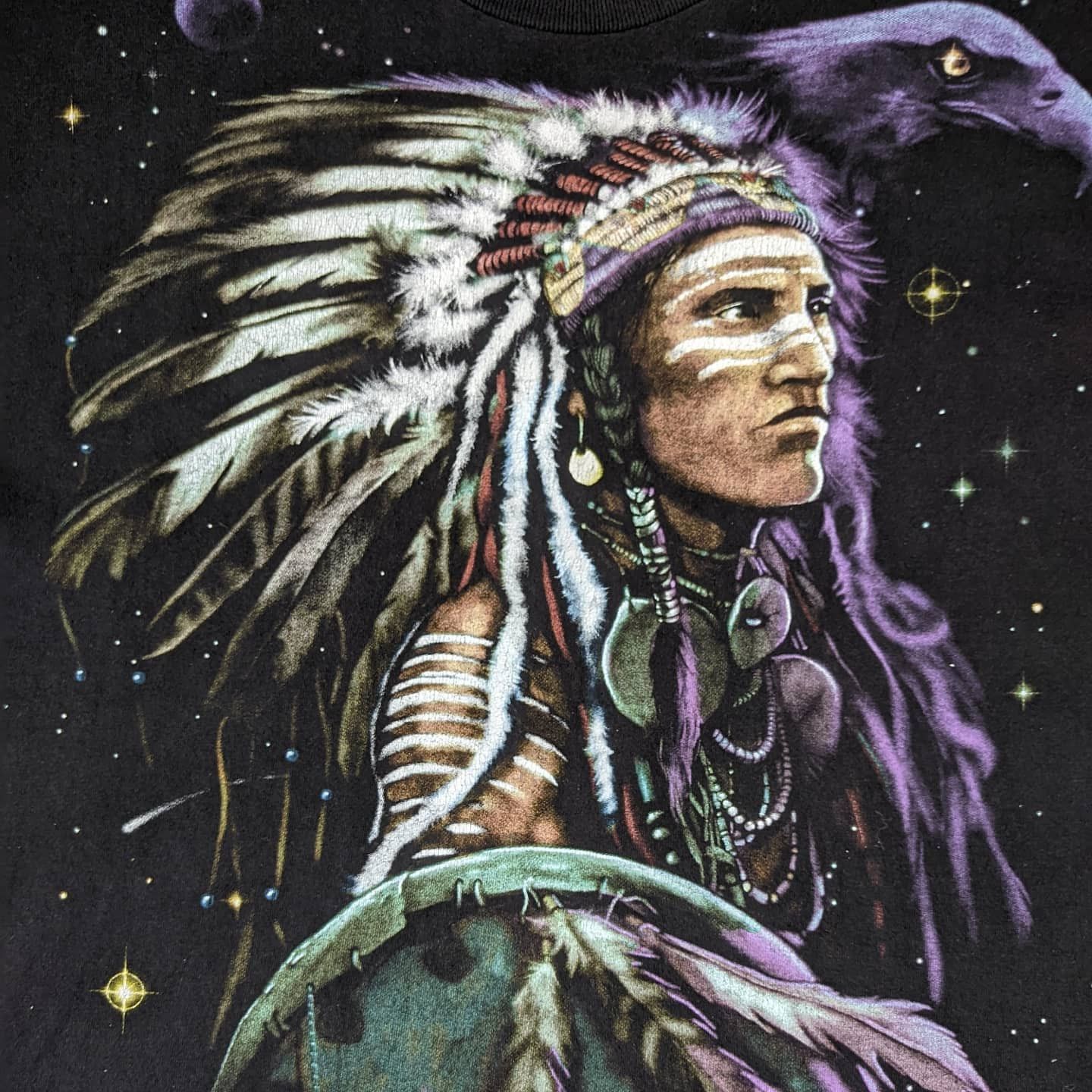 Liquid Blue × Vintage 1999 Liquid blue Native American All Over Print Size US XL / EU 56 / 4 - 6 Thumbnail