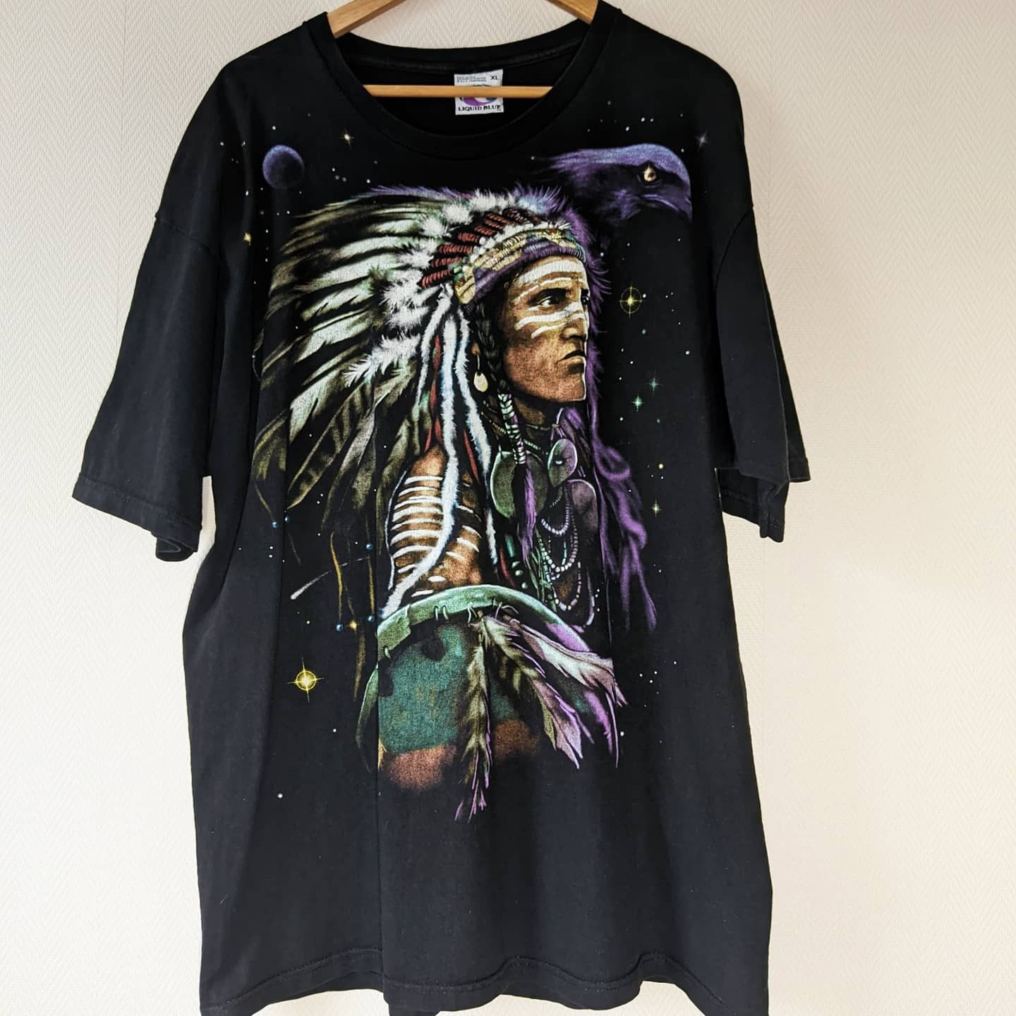 Liquid Blue × Vintage 1999 Liquid blue Native American All Over Print Size US XL / EU 56 / 4 - 8 Thumbnail