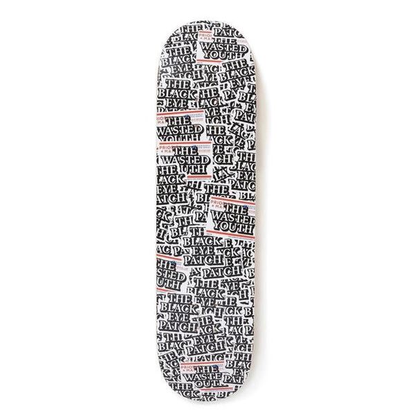 Black Eye Patch Black Eye Patch Wasted Youth Skateboard Deck | Grailed