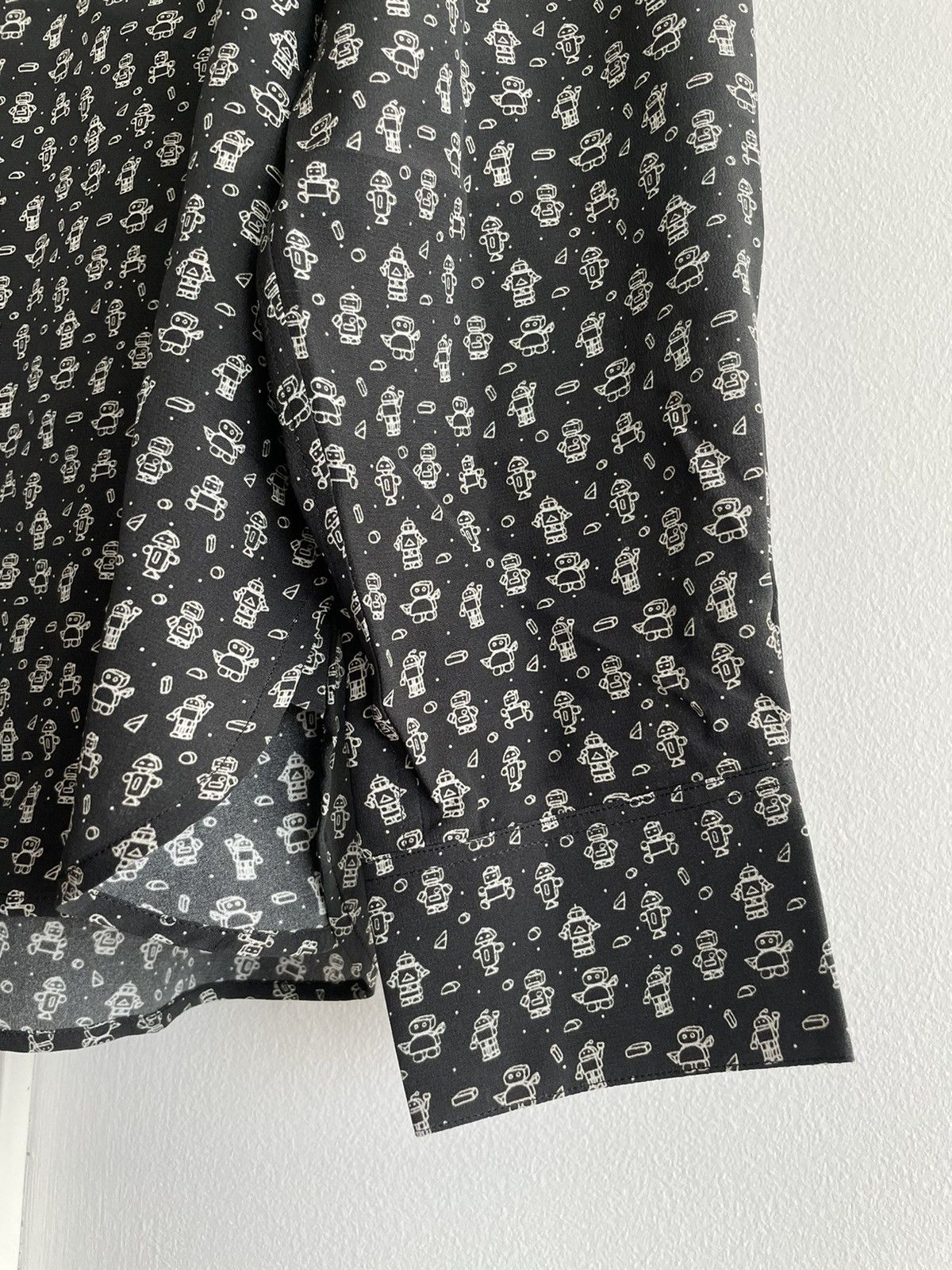 Hedi Slimane × Saint Laurent Paris × Yves Saint Laurent Super Runway Saint Laurent Silk Shirt Brand New Size US XL / EU 56 / 4 - 18 Thumbnail