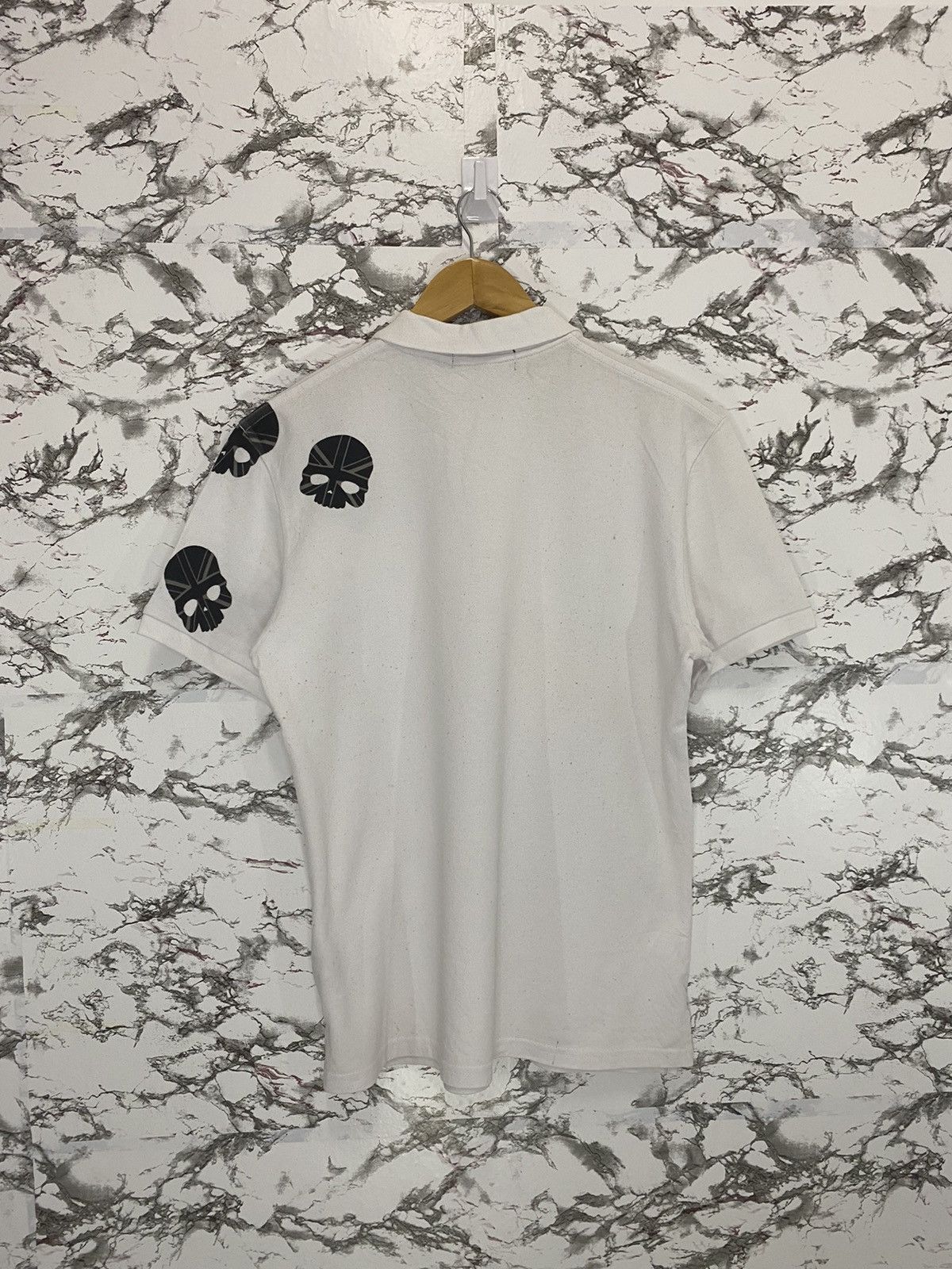 HYDROGEN Hydrogen Skull Polo T-Shirt Size US M / EU 48-50 / 2 - 9 Thumbnail