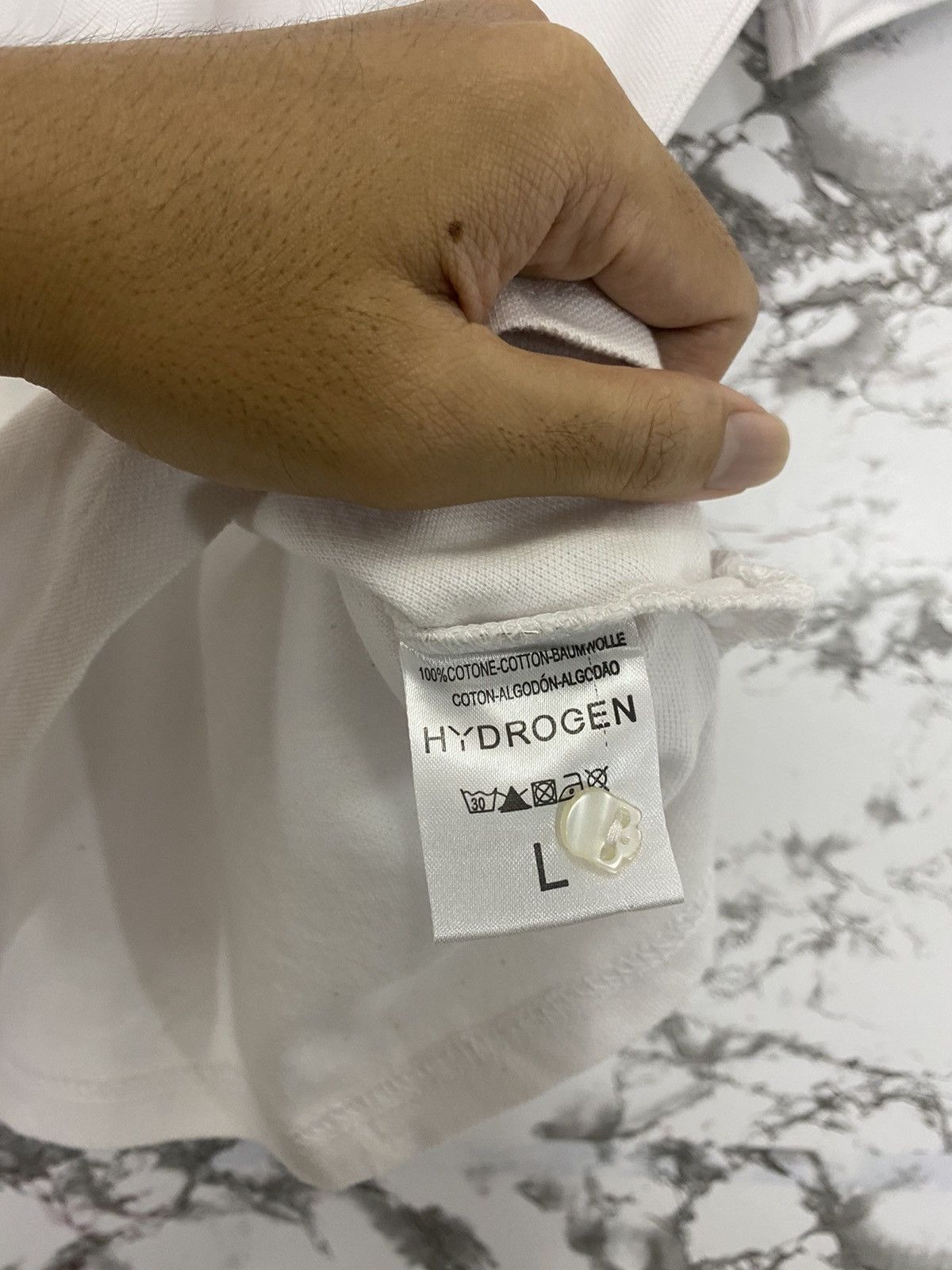 HYDROGEN Hydrogen Skull Polo T-Shirt Size US M / EU 48-50 / 2 - 8 Thumbnail