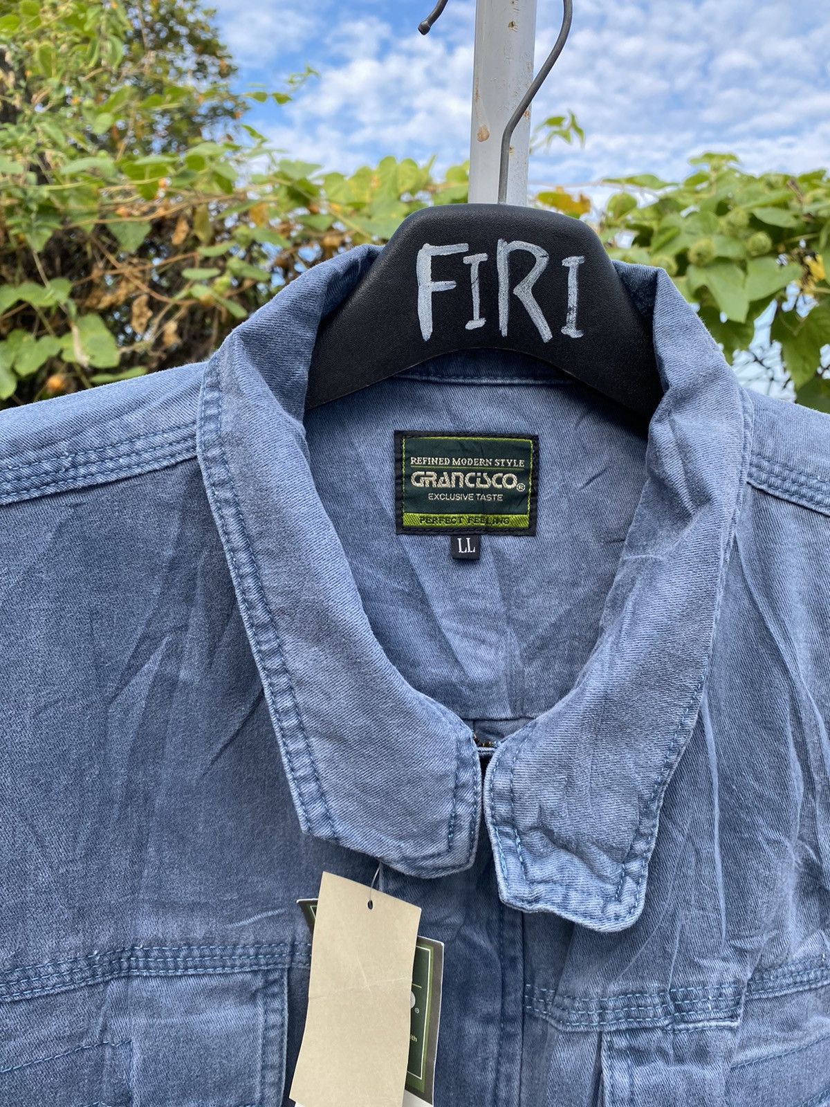 Japanese Brand × Vintage Vintage Grancisco Refined Modern Style Workwear Jacket Size US XL / EU 56 / 4 - 8 Thumbnail