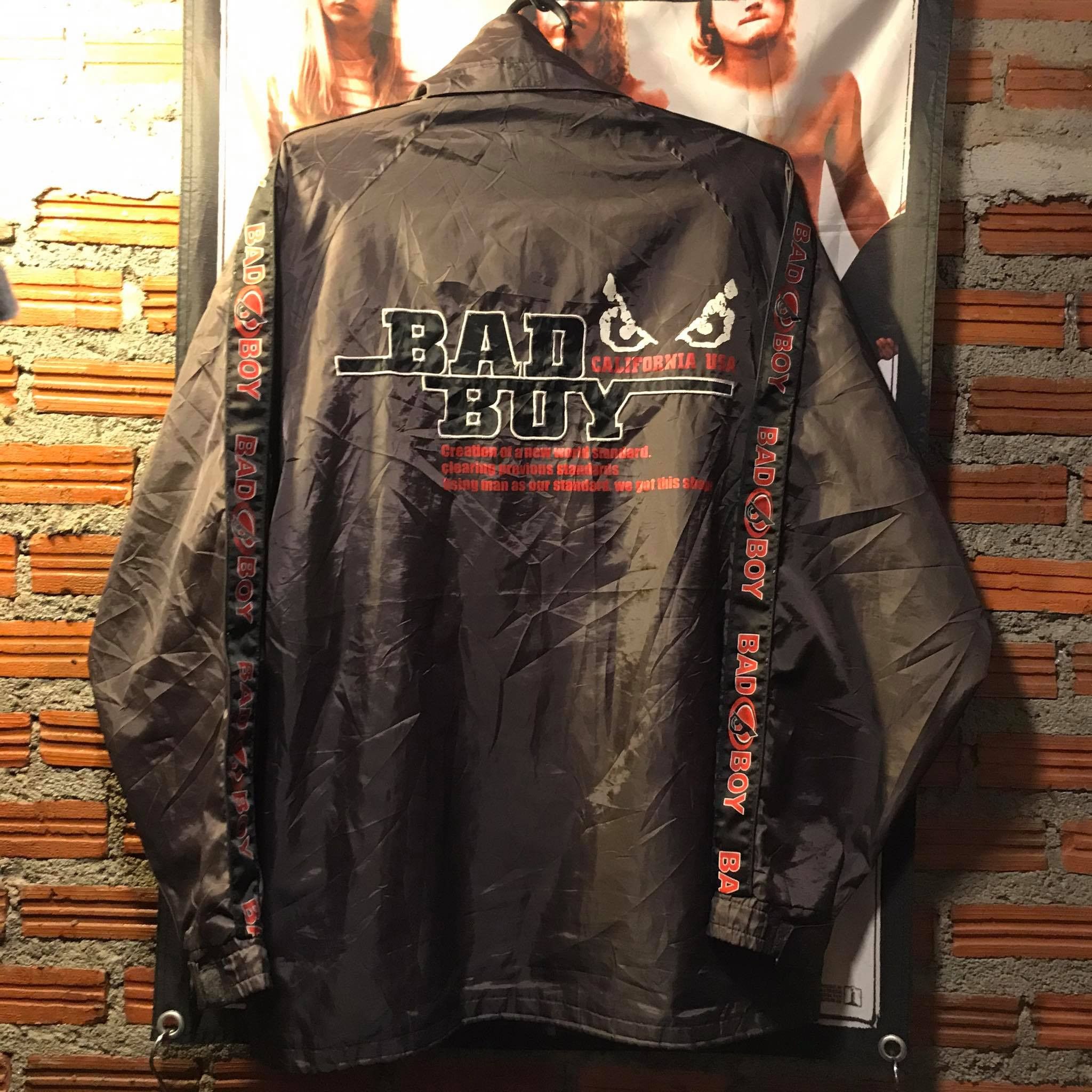 Vintage Bad Boy USA Windbreaker Jacket Logo 90s | Grailed