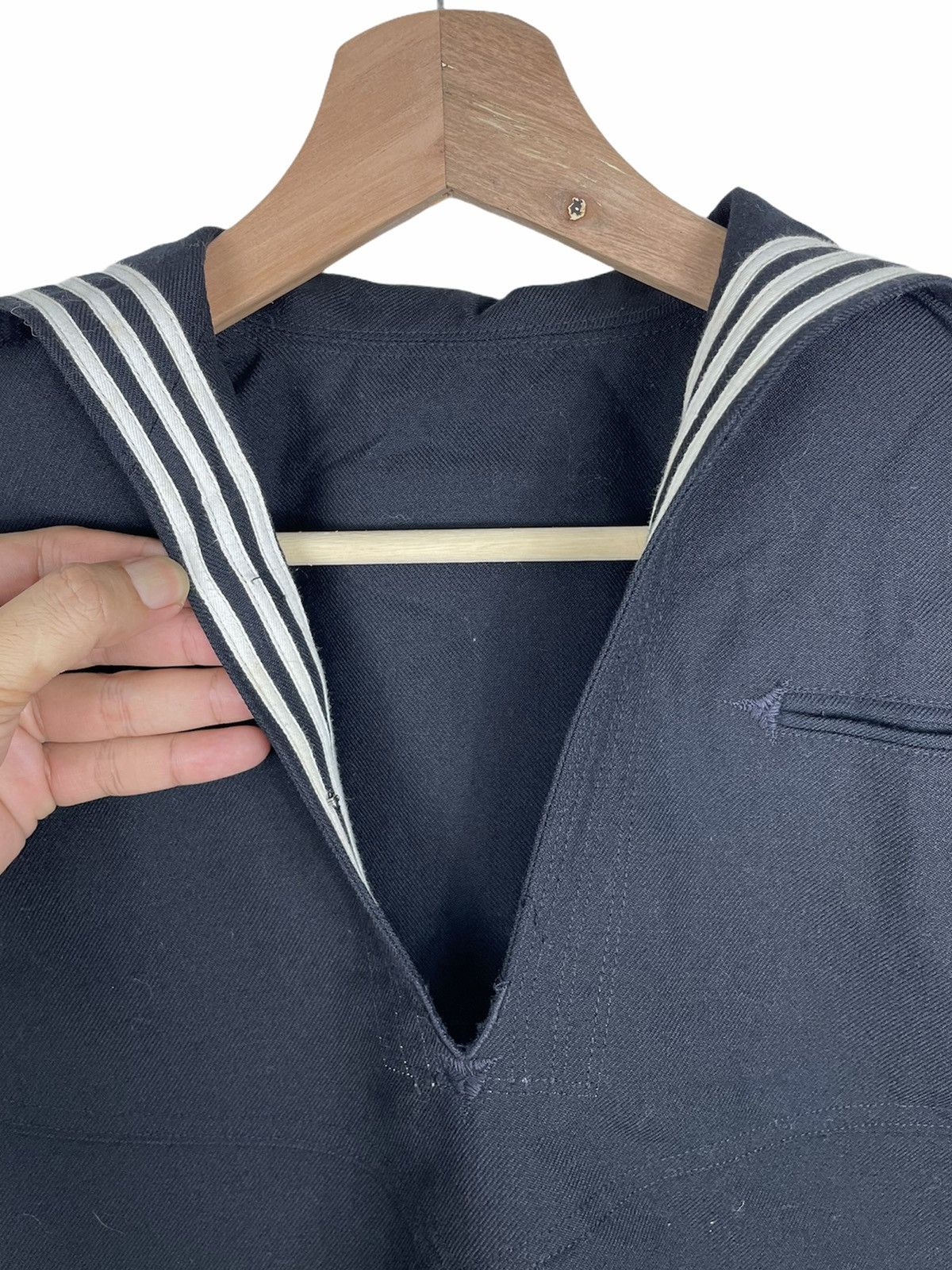 Vintage US Navy Sailor Jumper 36S NOS 1988 | Archive Military Size US S / EU 44-46 / 1 - 4 Thumbnail
