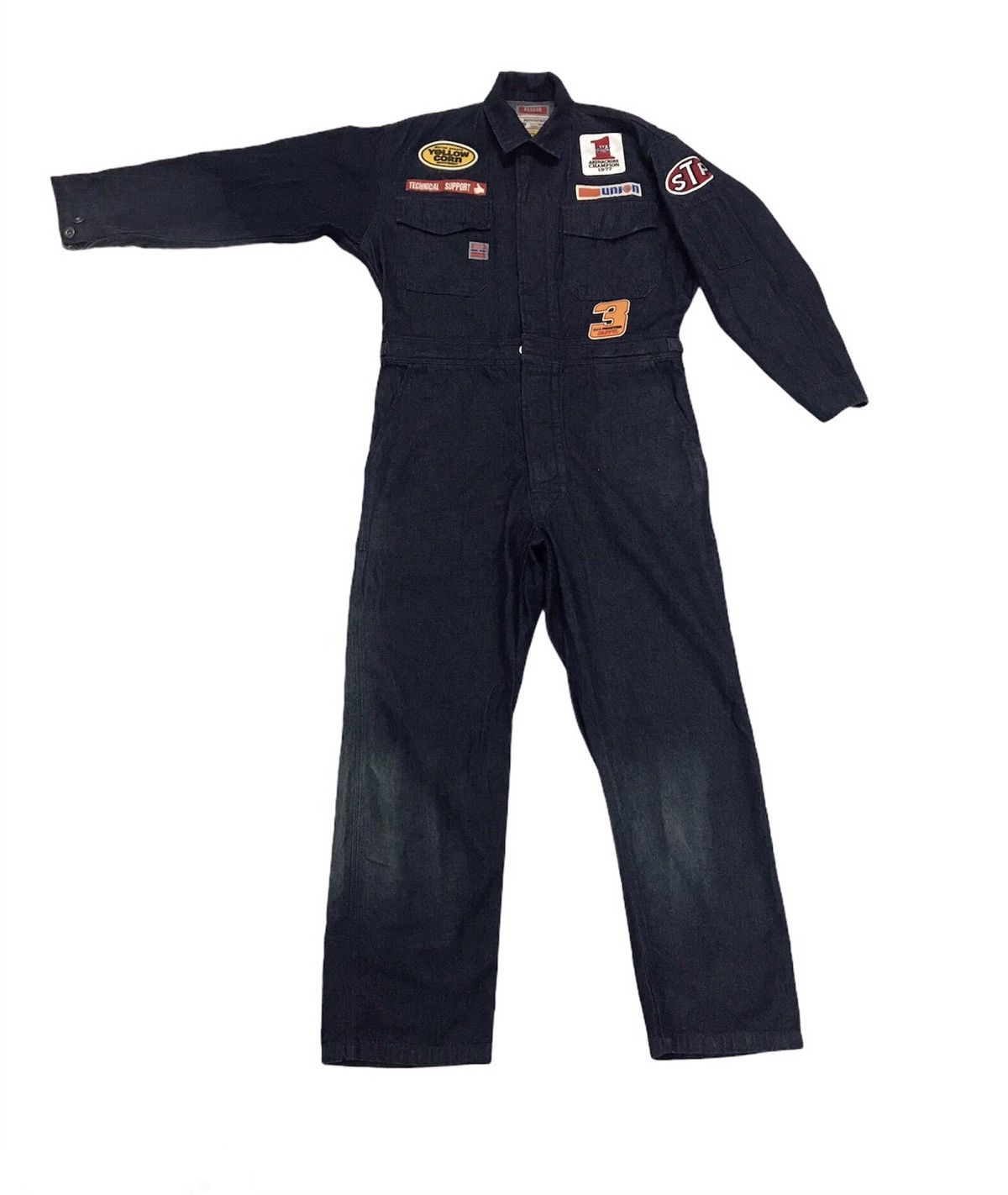 Vintage Japanese Brand Bobson Workwear Coverall Jeans