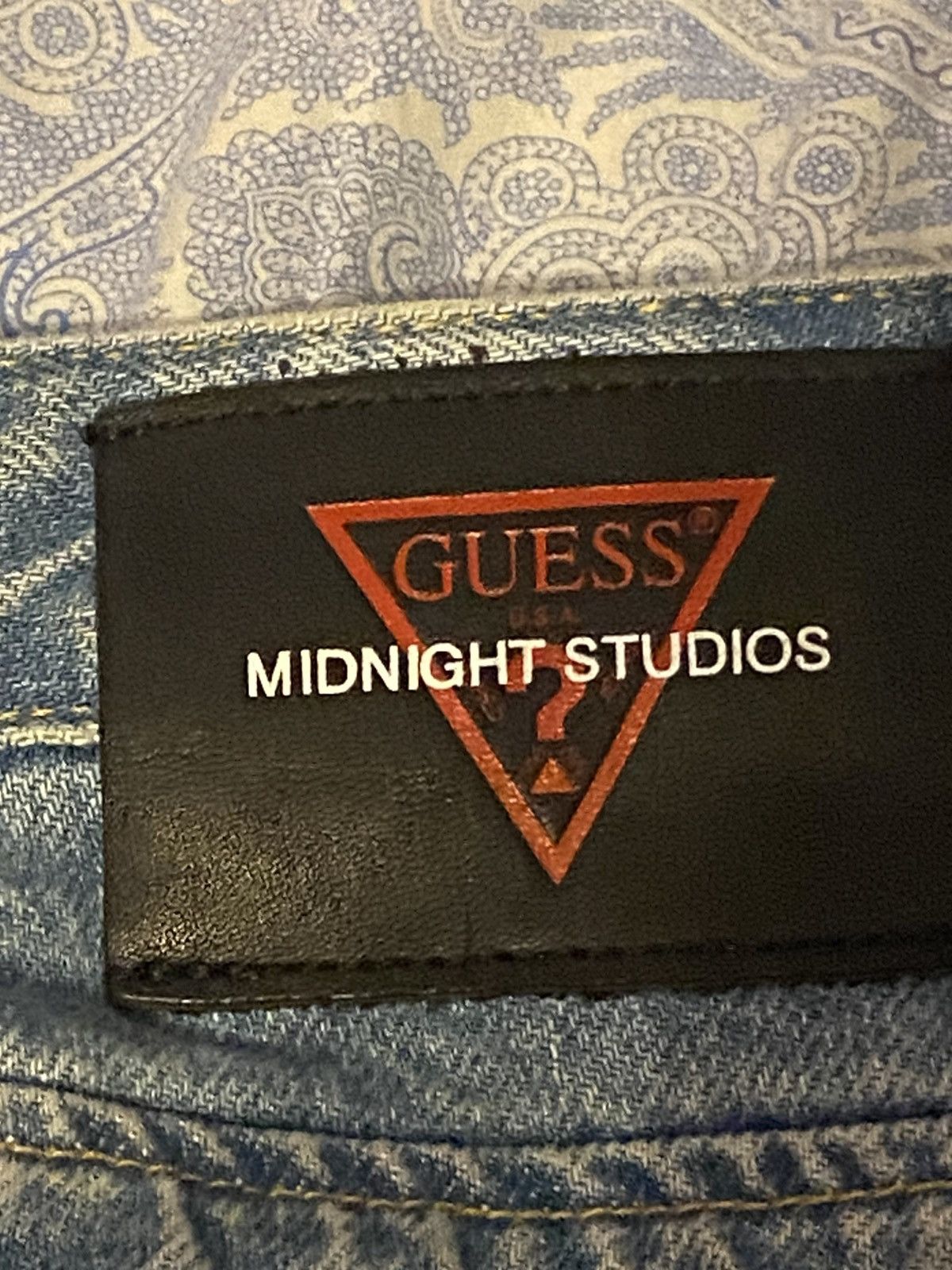 Guess × Midnight Studios Double Waisted Denim Size US 34 / EU 50 - 3 Thumbnail