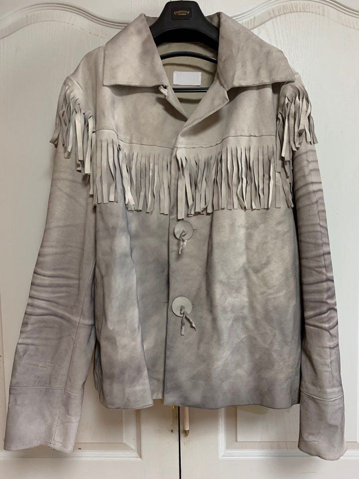 Maison Margiela Archive Artisanal 01FW Collection Fringe Suede