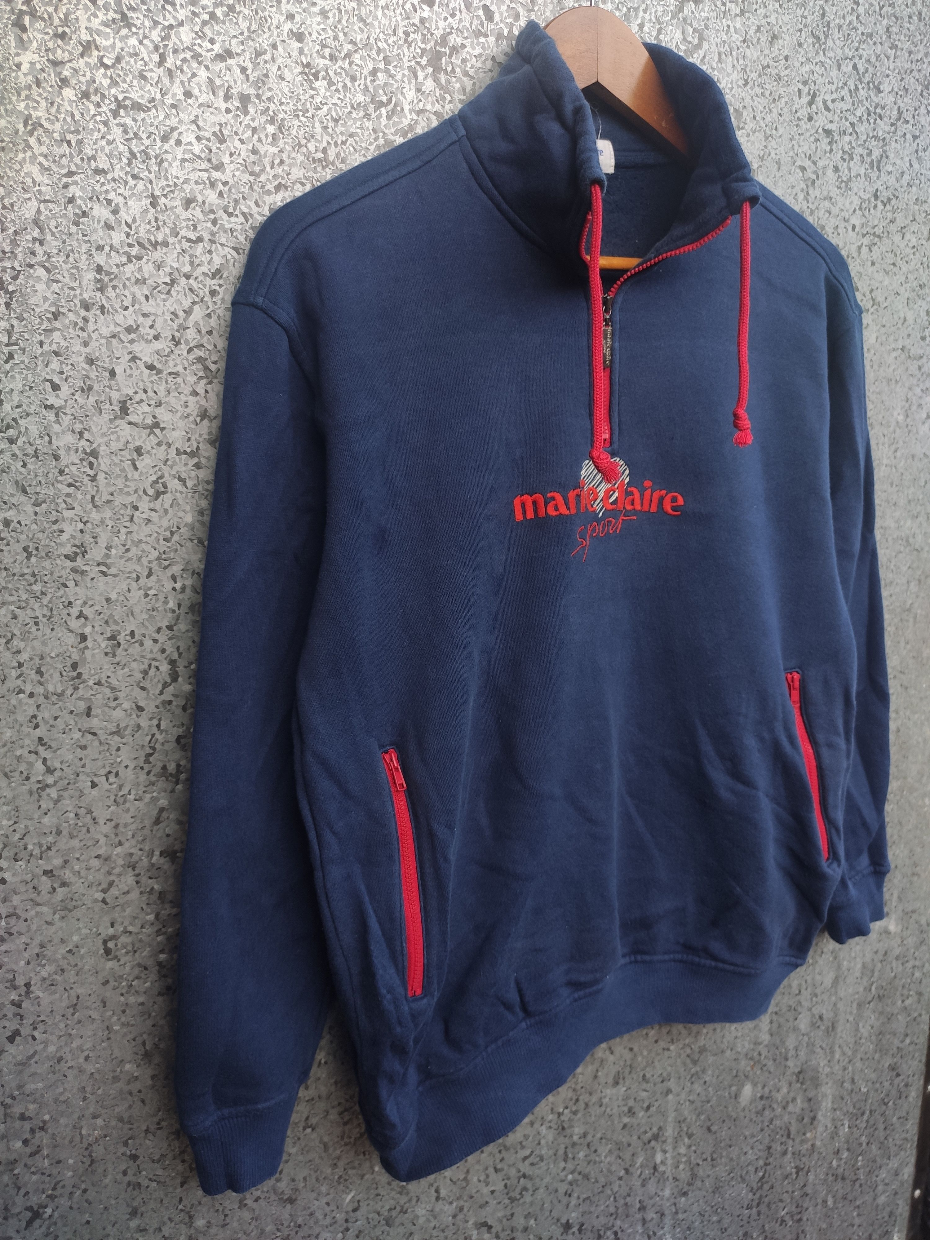 Japanese Brand Vintage Marie Claire Sport sweatshirt Size US M / EU 48-50 / 2 - 5 Thumbnail