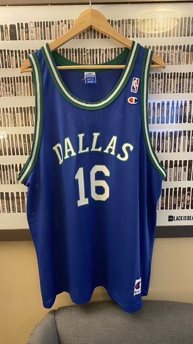 Champion Champion - Dallas Mavericks Wang ZhiZhi vintage jersey 1997 ...