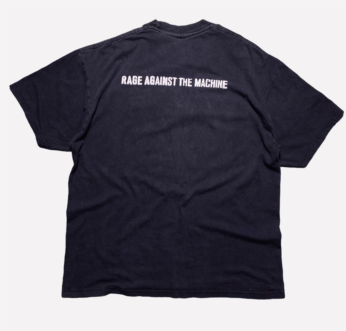 Band Tees × Rage Against The Machine × Vintage RAGE AGAINST THE MACHINE Size US XL / EU 56 / 4 - 2 Thumbnail