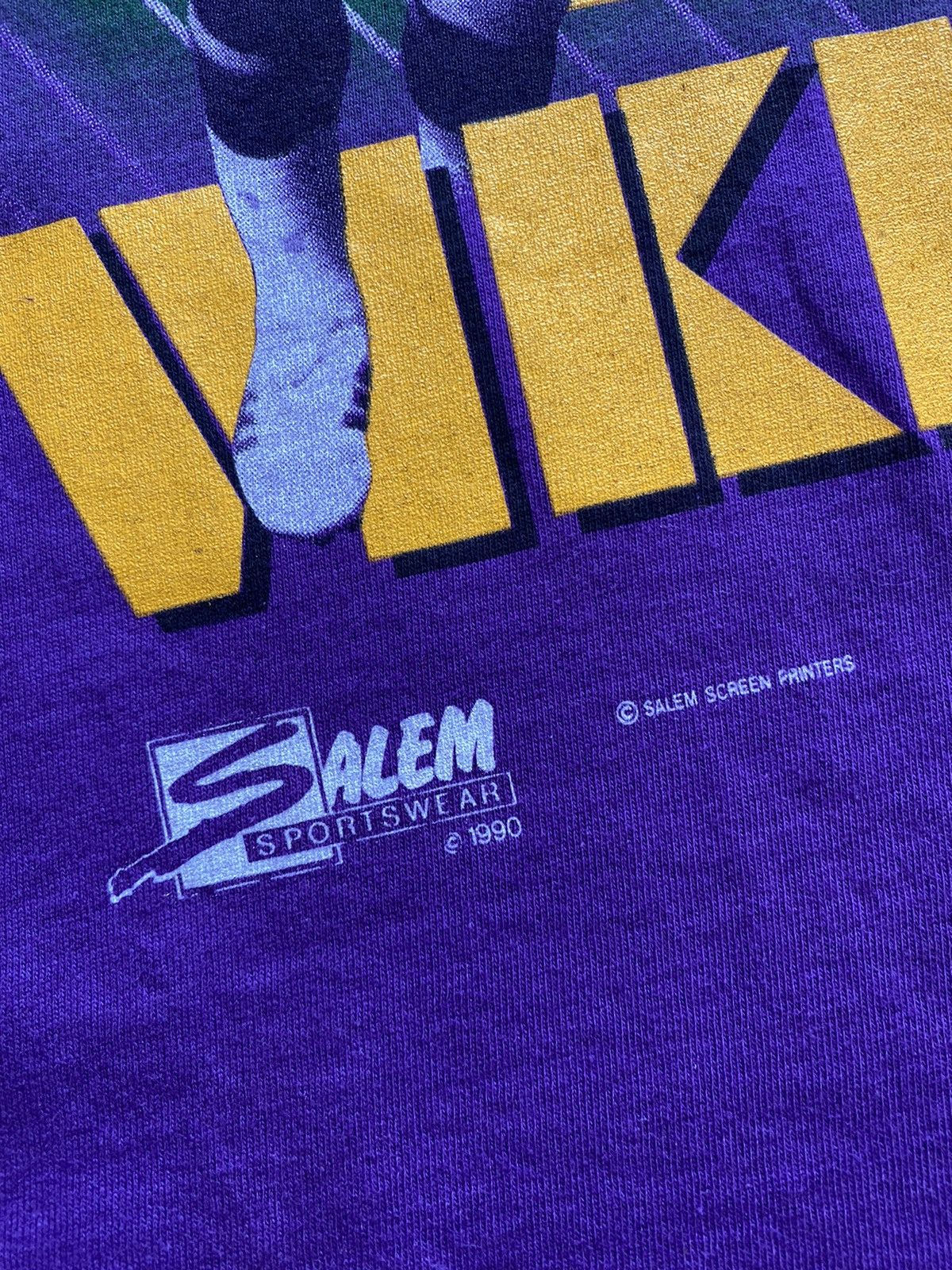 Salem Sportswear × Vintage Men’s Vintage Salem Viking Minnesota T Shirt size M Size US M / EU 48-50 / 2 - 3 Thumbnail