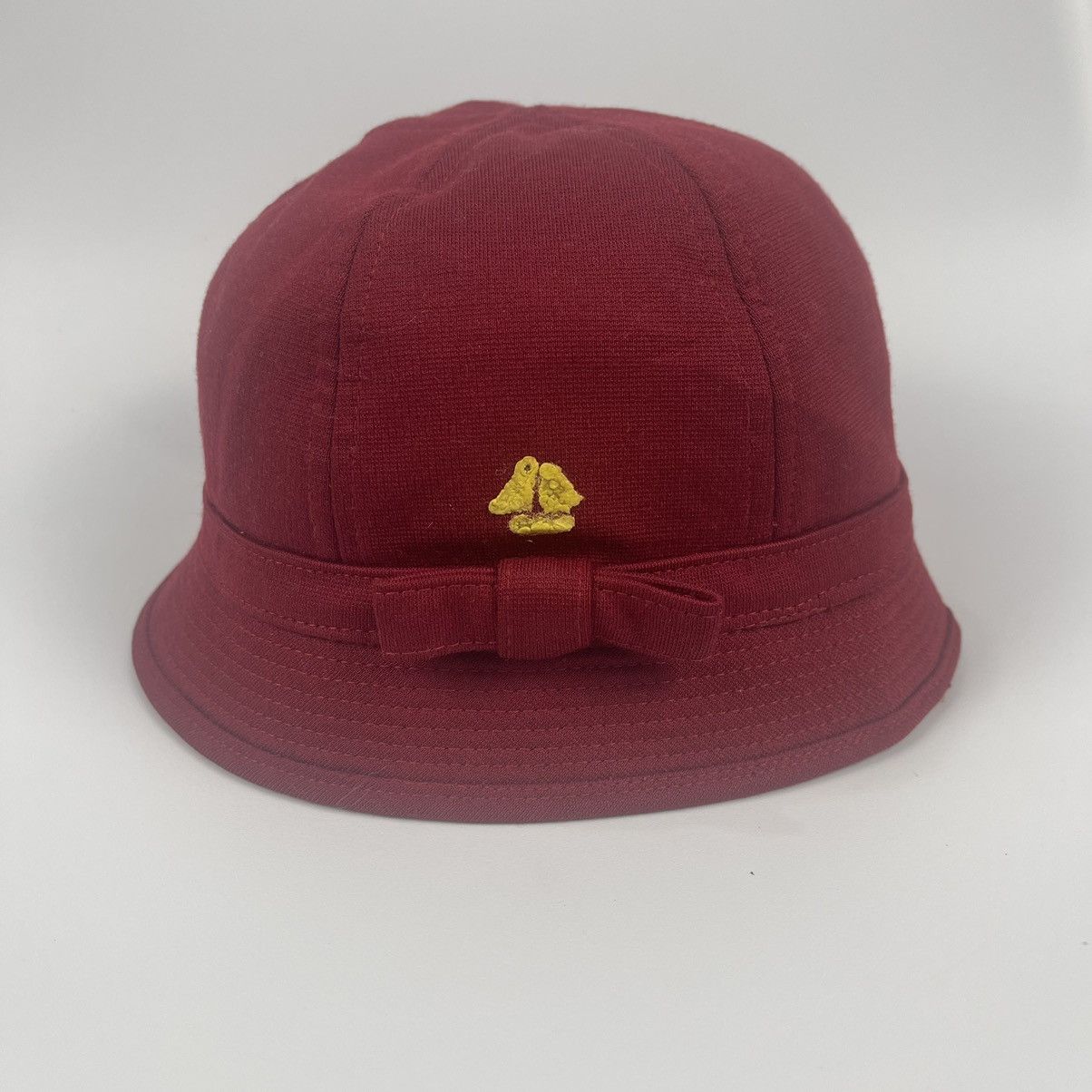 Japanese Brand Toraya Ginza Red Bucket Hat Size ONE SIZE - 1 Thumbnail