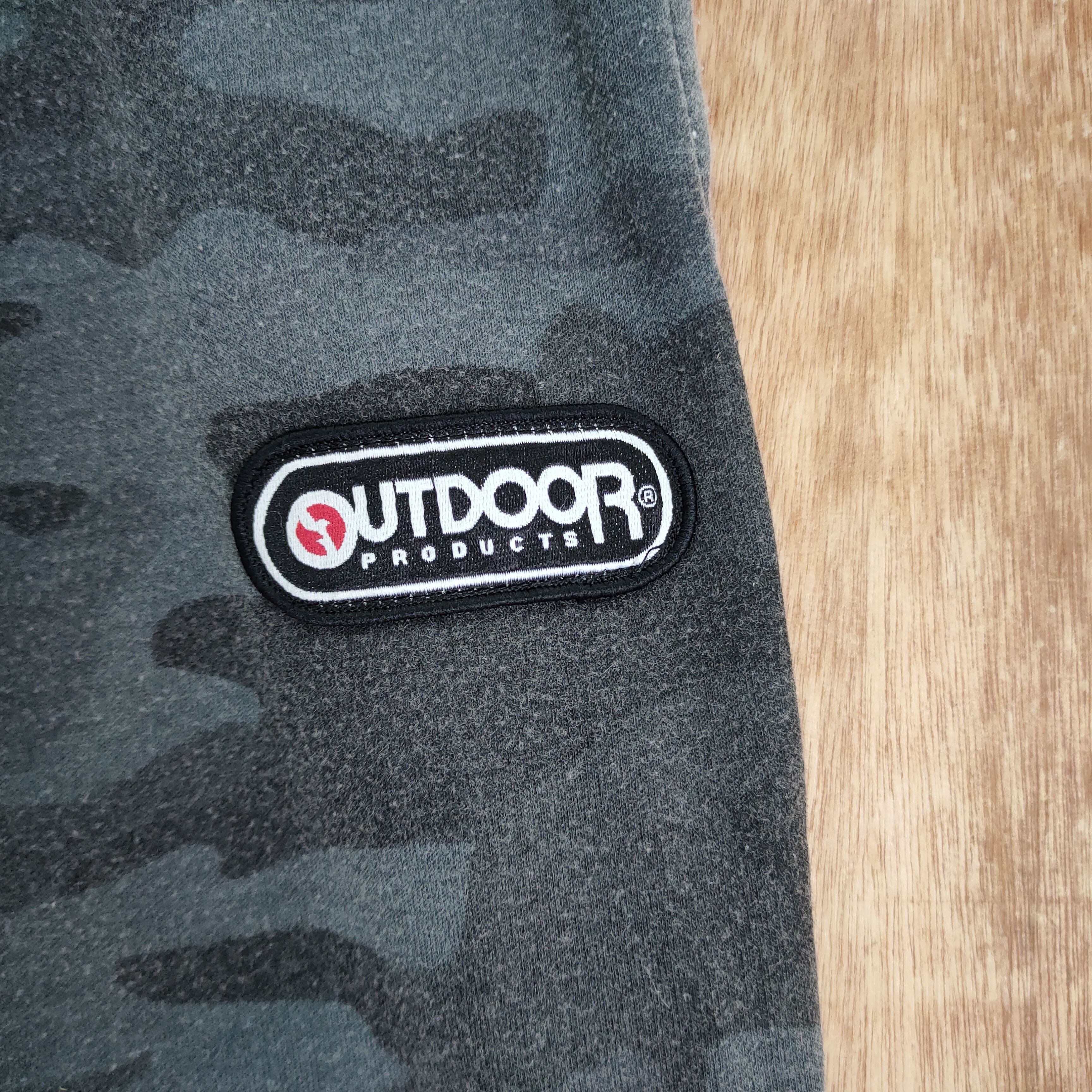 Japanese Brand OUTDOOR PRODUCTS FADED CAMO SWEATPANTS Size US 33 - 4 Thumbnail
