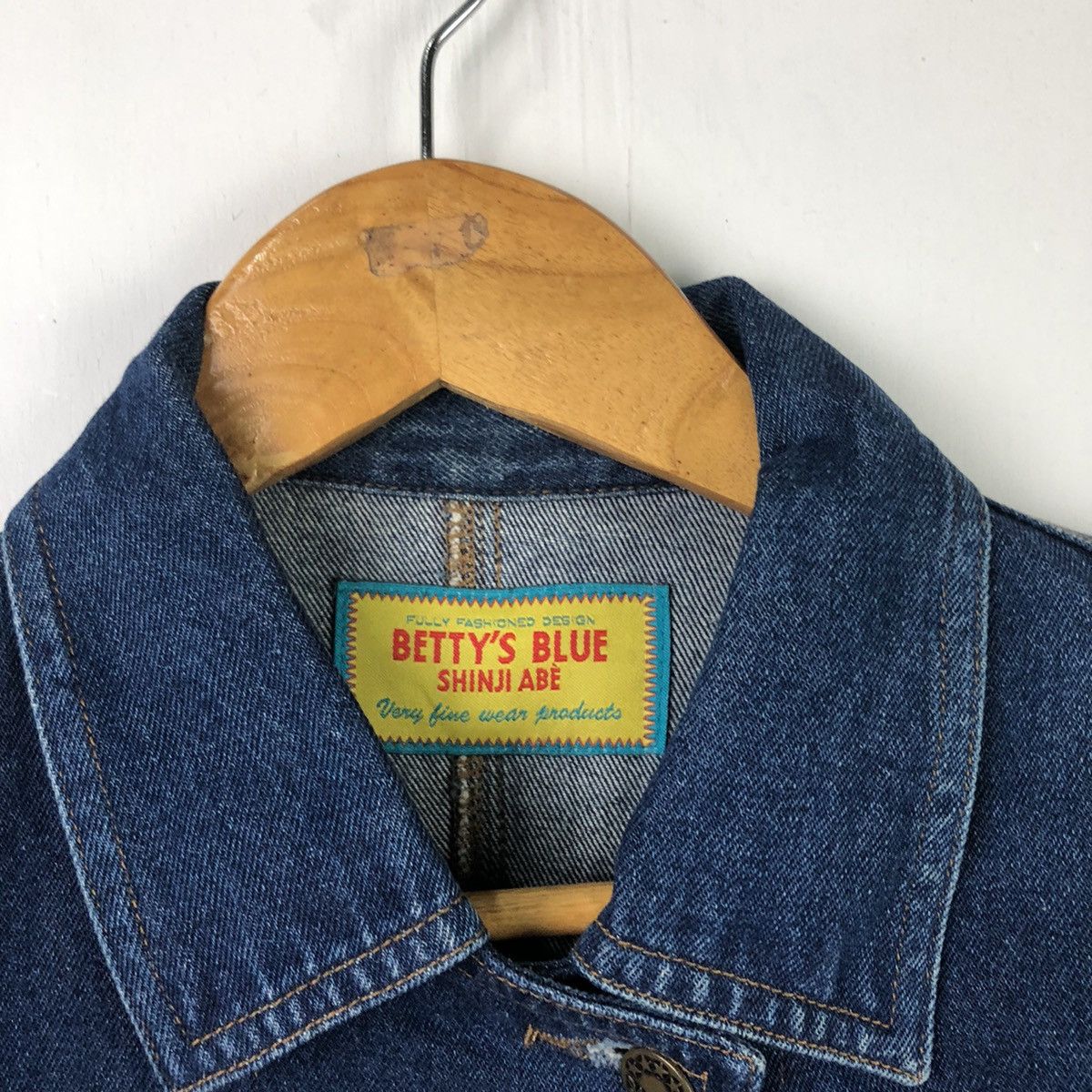 Designer × Japanese Brand × Kensho Abe Betty’s Blue Jeans Shinji Abe Denim jacket 2001 Size US S / EU 44-46 / 1 - 5 Thumbnail