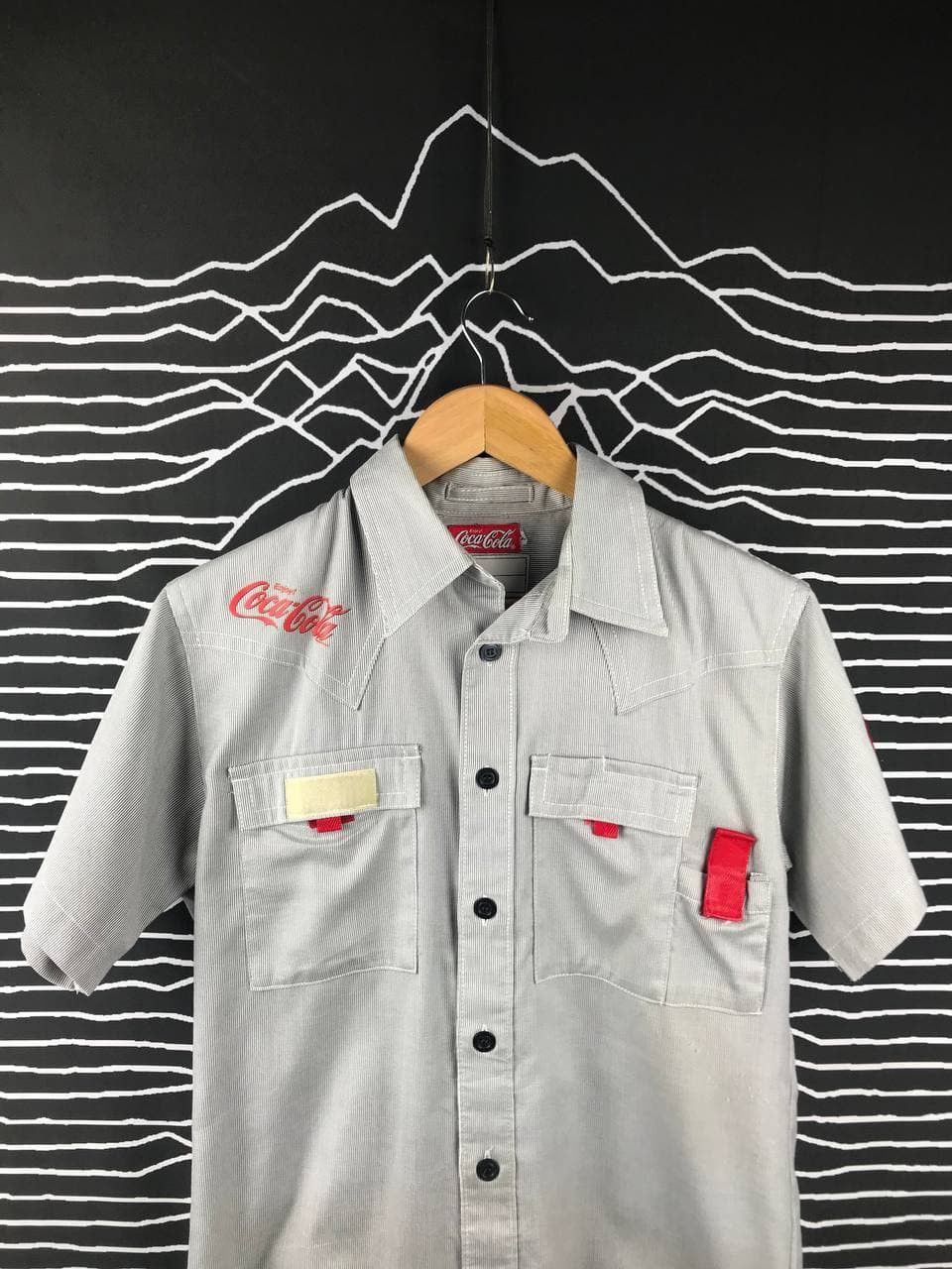 Coca Cola Vtg Coca Cola Multipocket Utility Shirt Size US M / EU 48-50 / 2 - 3 Thumbnail