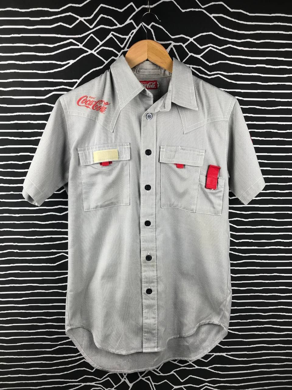Coca Cola Vtg Coca Cola Multipocket Utility Shirt Size US M / EU 48-50 / 2 - 1 Thumbnail