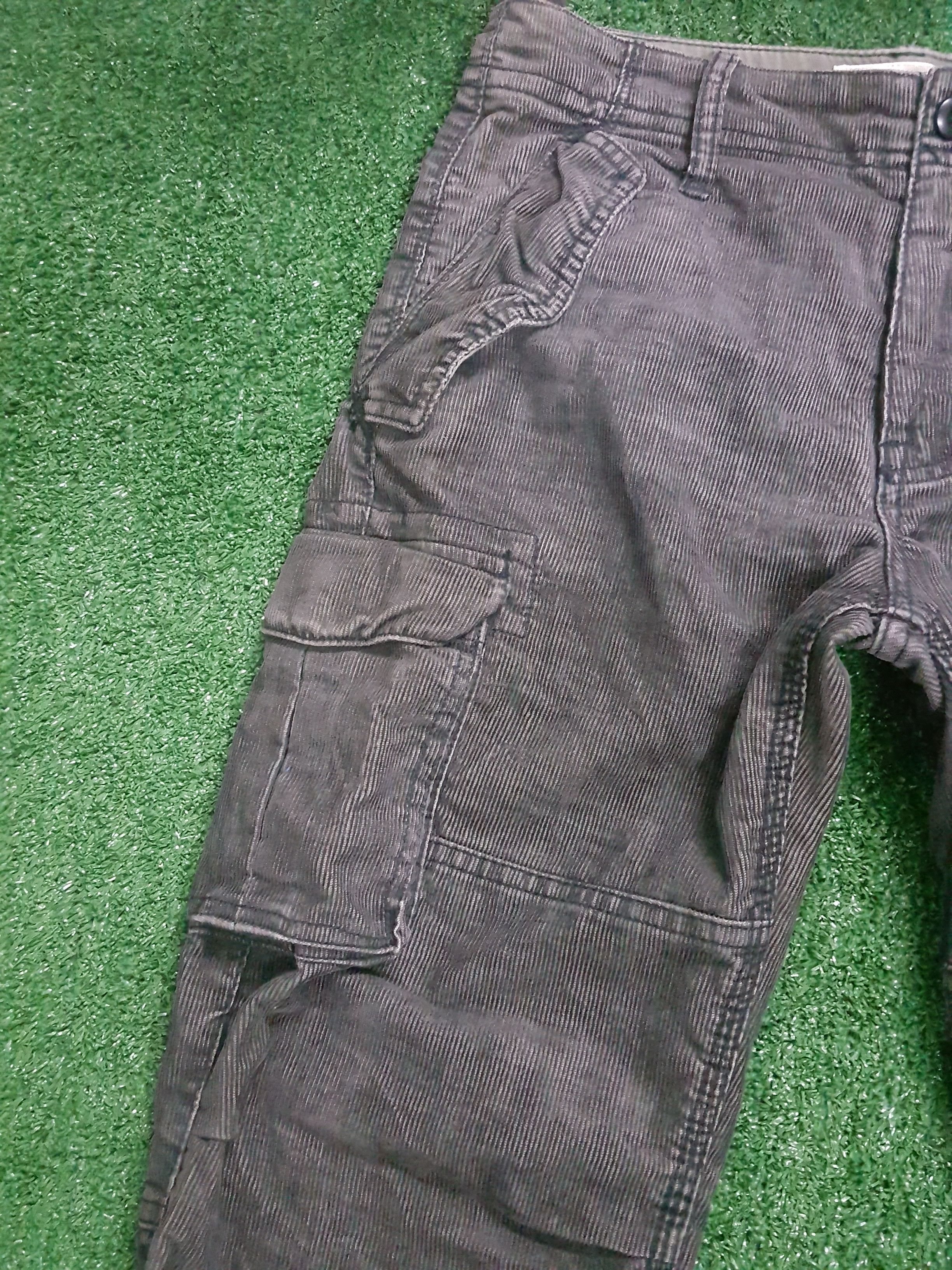 Japanese Brand 📍LastDrop📍Back Number Corduroy Cargo Pants Size US 30 / EU 46 - 8 Thumbnail
