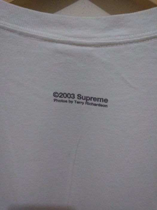 Supreme Supreme 2003 Terry Richardson tee | Grailed