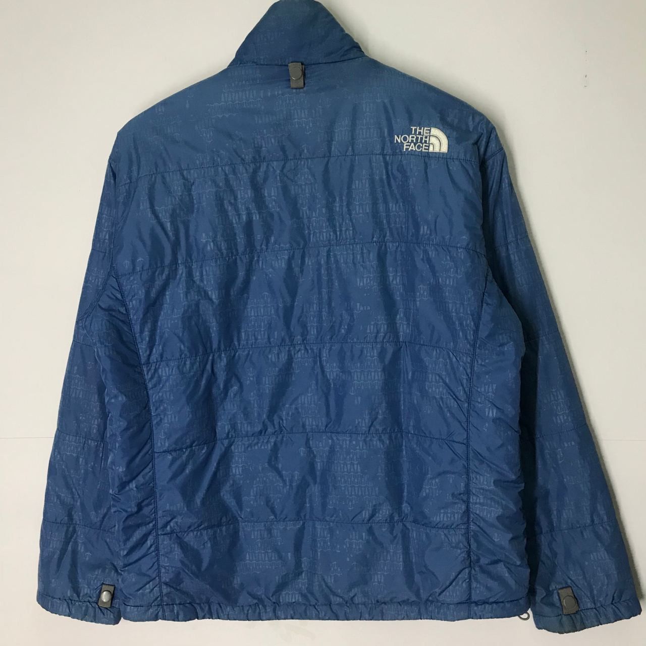 The North Face × Vintage 🔥 Vintage The North Face Full Print Puffer Blue Jacket Size US M / EU 48-50 / 2 - 5 Thumbnail